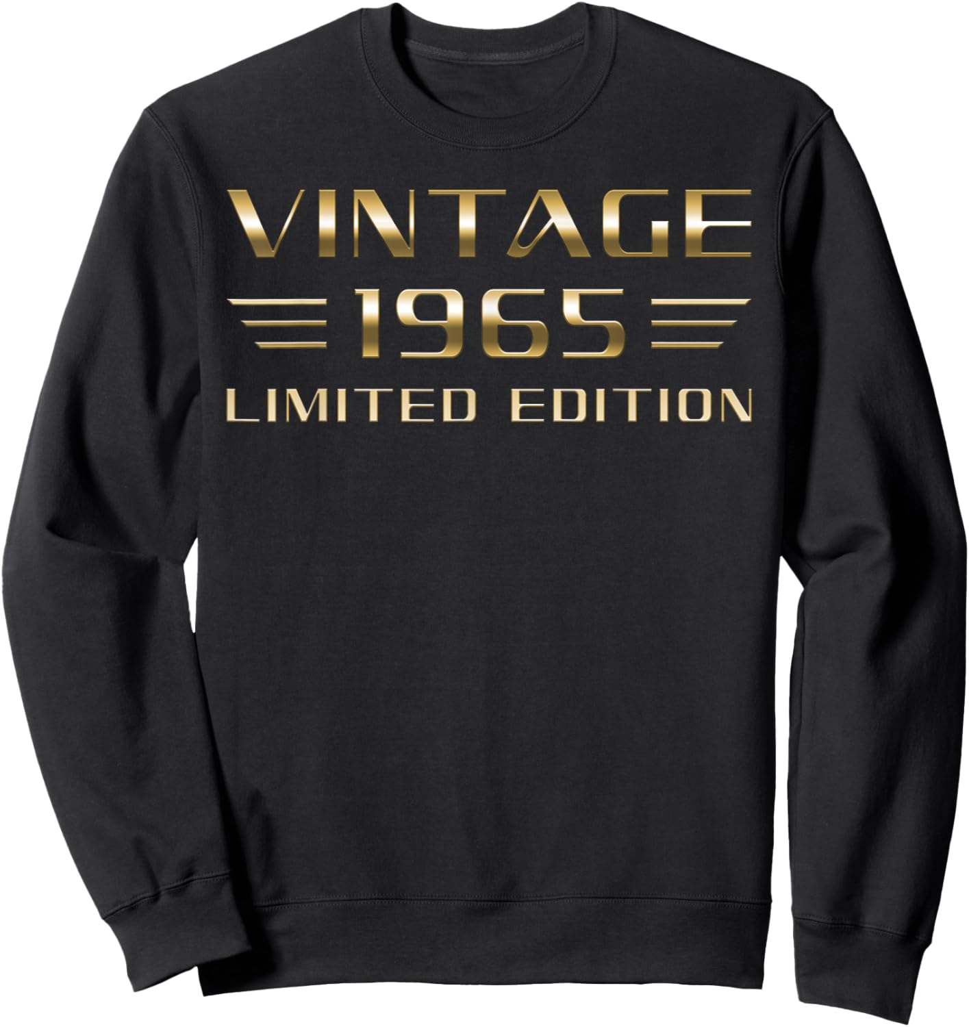 Vintage 1965 Limited Edition Classic Car 60th Birthday Sweatshirt - Sweatshirt | Black
