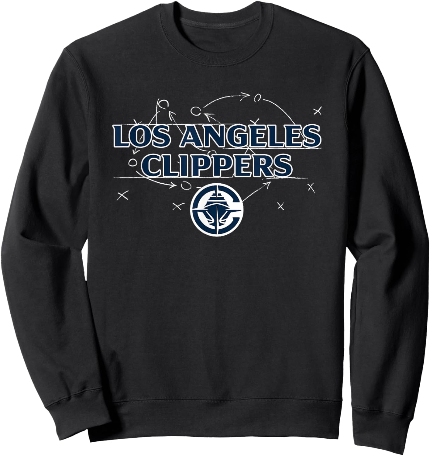NBA Los Angeles Clippers Game Day Playbook Sweatshirt - Sweatshirt | Black