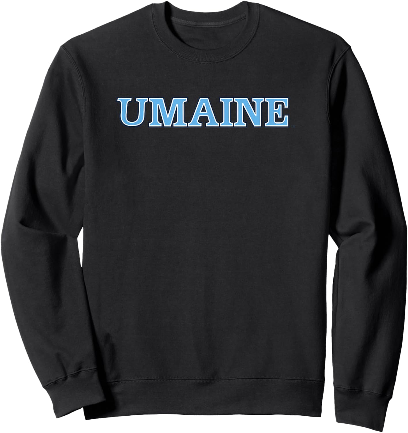 University of Maine Black Bears Umaine NCAA MAINE25 Sweatshirt - Sweatshirt | Black