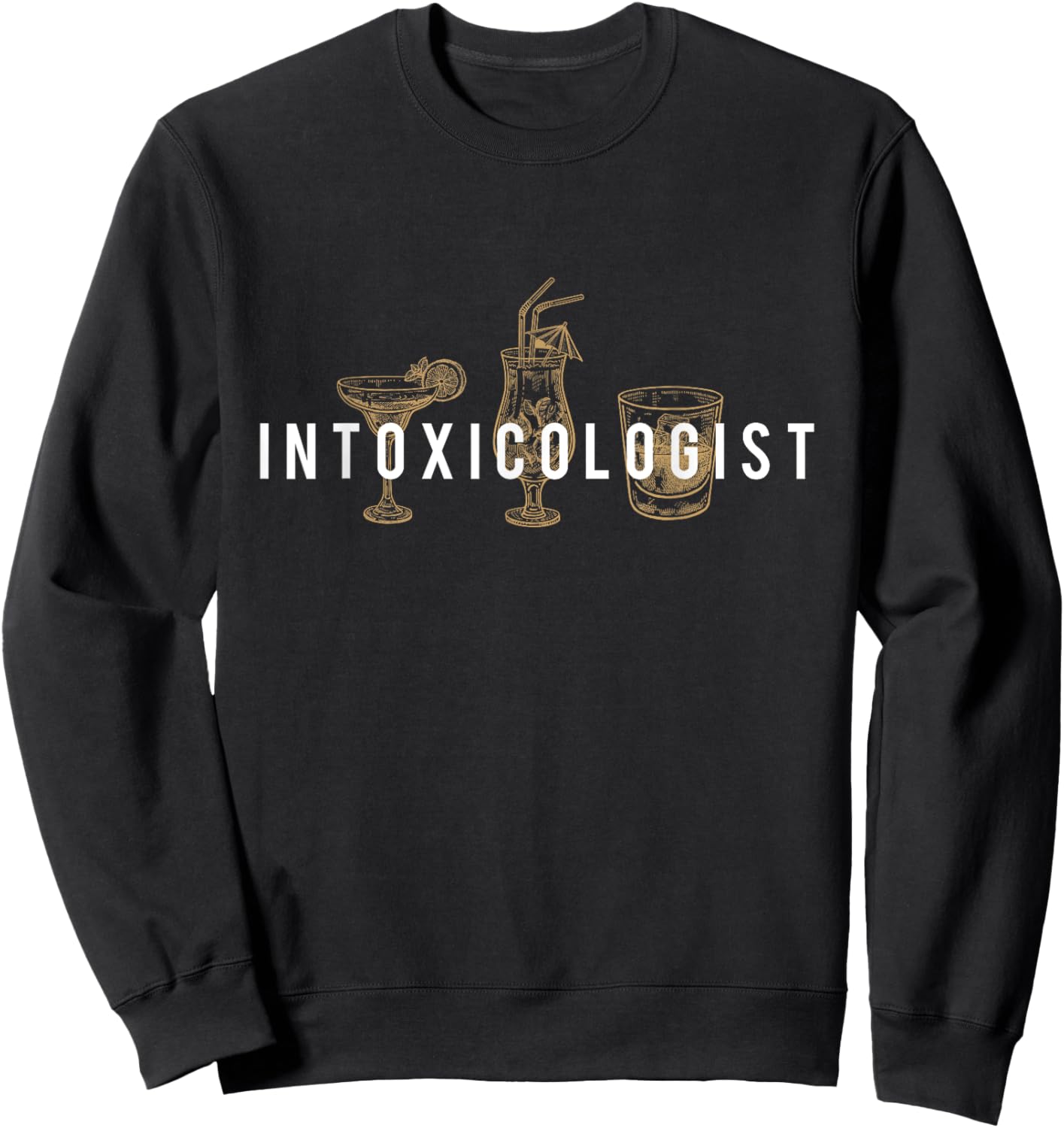 Intoxicologist - Bartender Tapster Bartending Bar Pub Owner Sweatshirt - Sweatshirt | Black