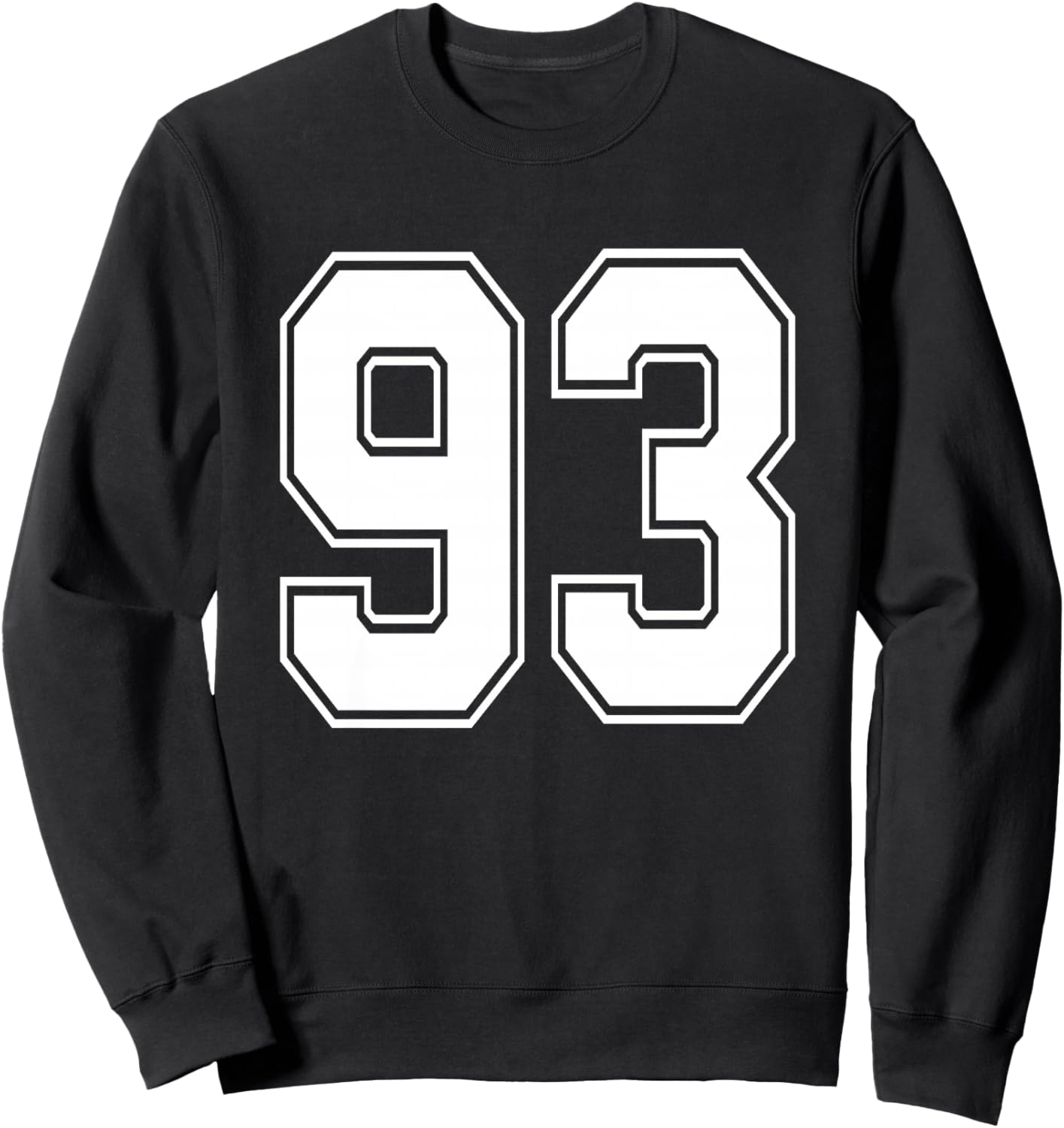 #93 Numéro 93 Sports.Maillot Mon Joueur préféré #93 Haut de Gamme Sweatshirt - Sweatshirt | Black