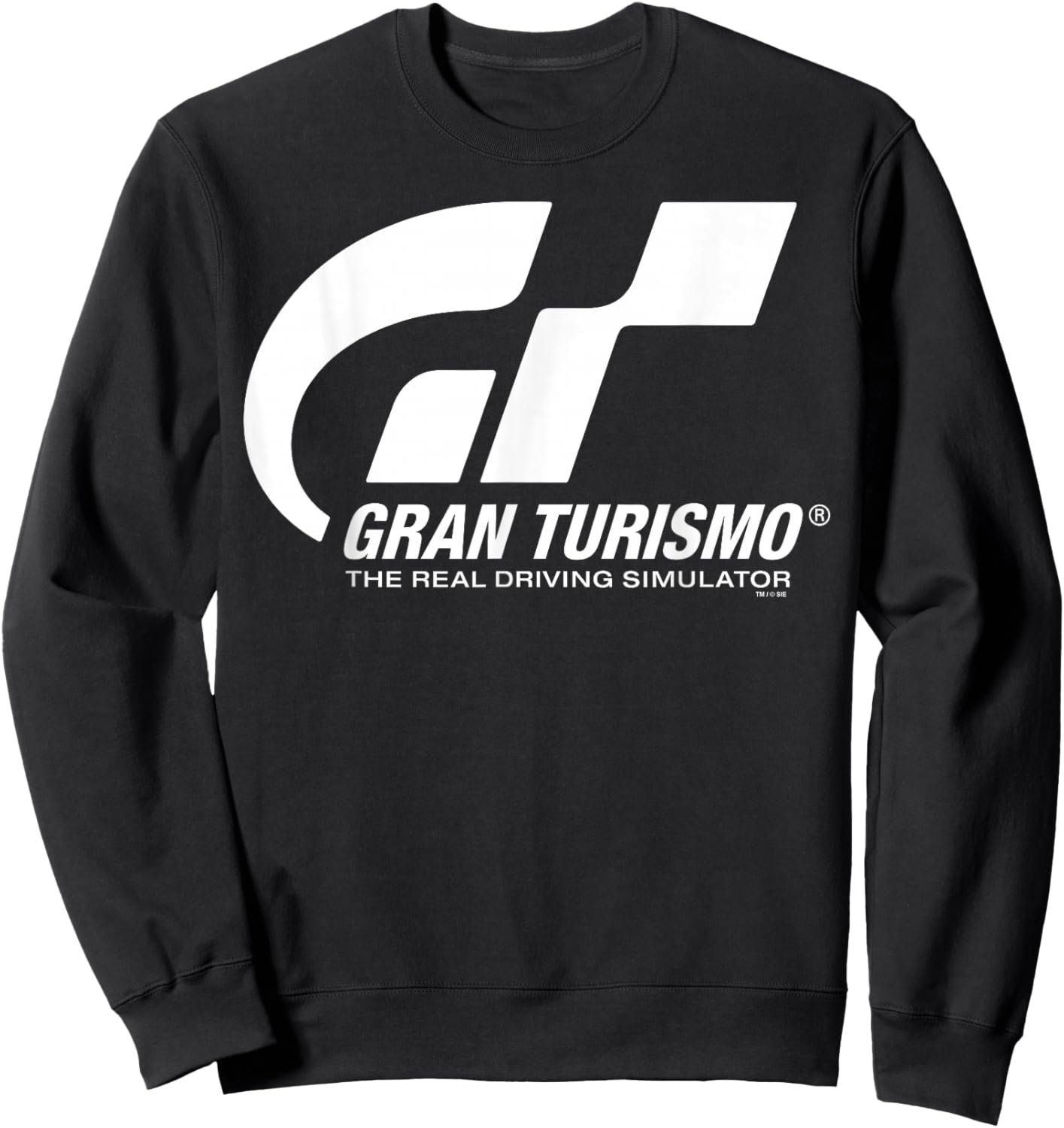 PlayStation Gran Turismo The Real Driving Simulator Grey Sweatshirt - Sweatshirt | Black