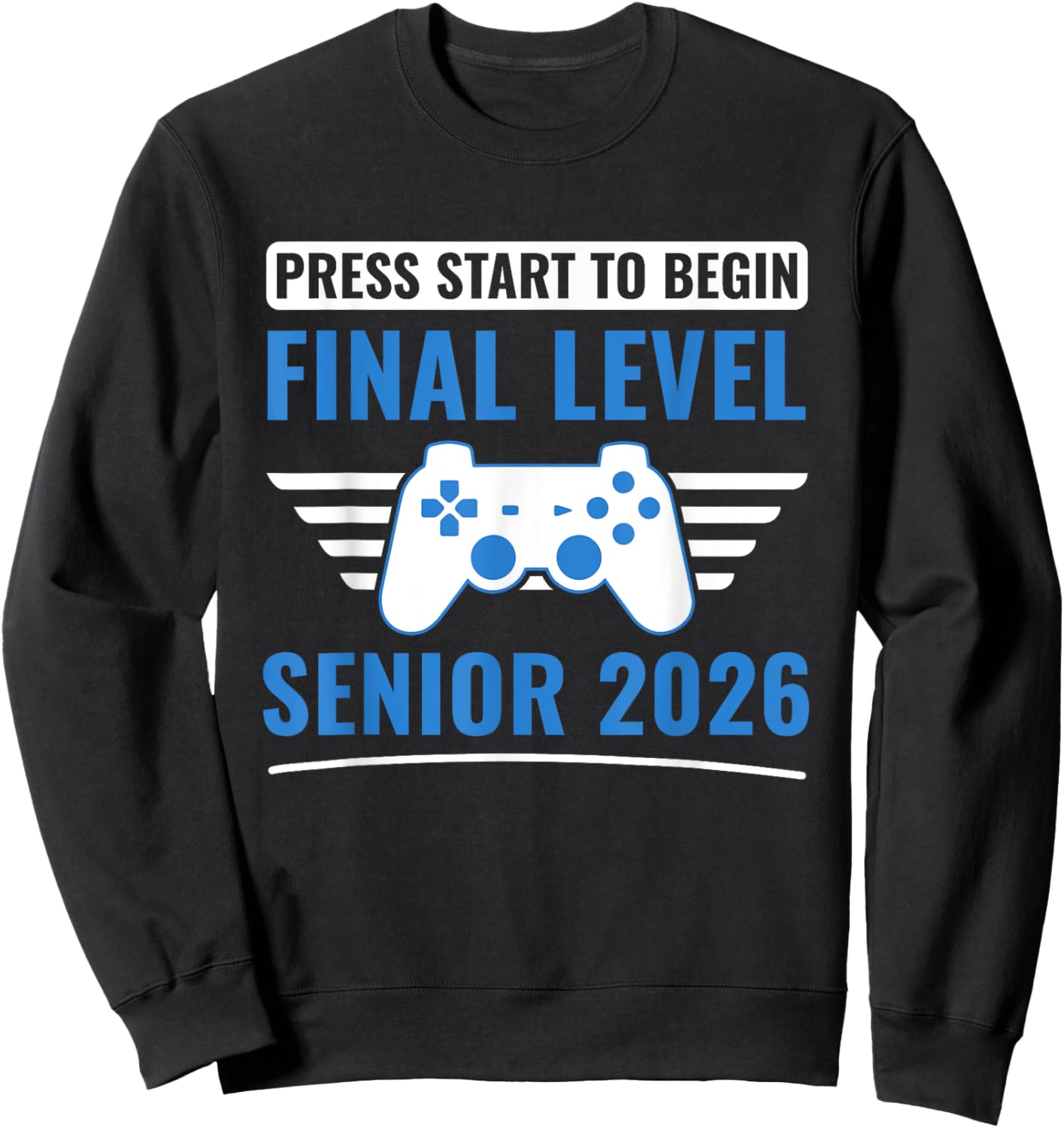 Senior 2026 Class of 2026 Senior Sweatshirt - Sweatshirt | Black