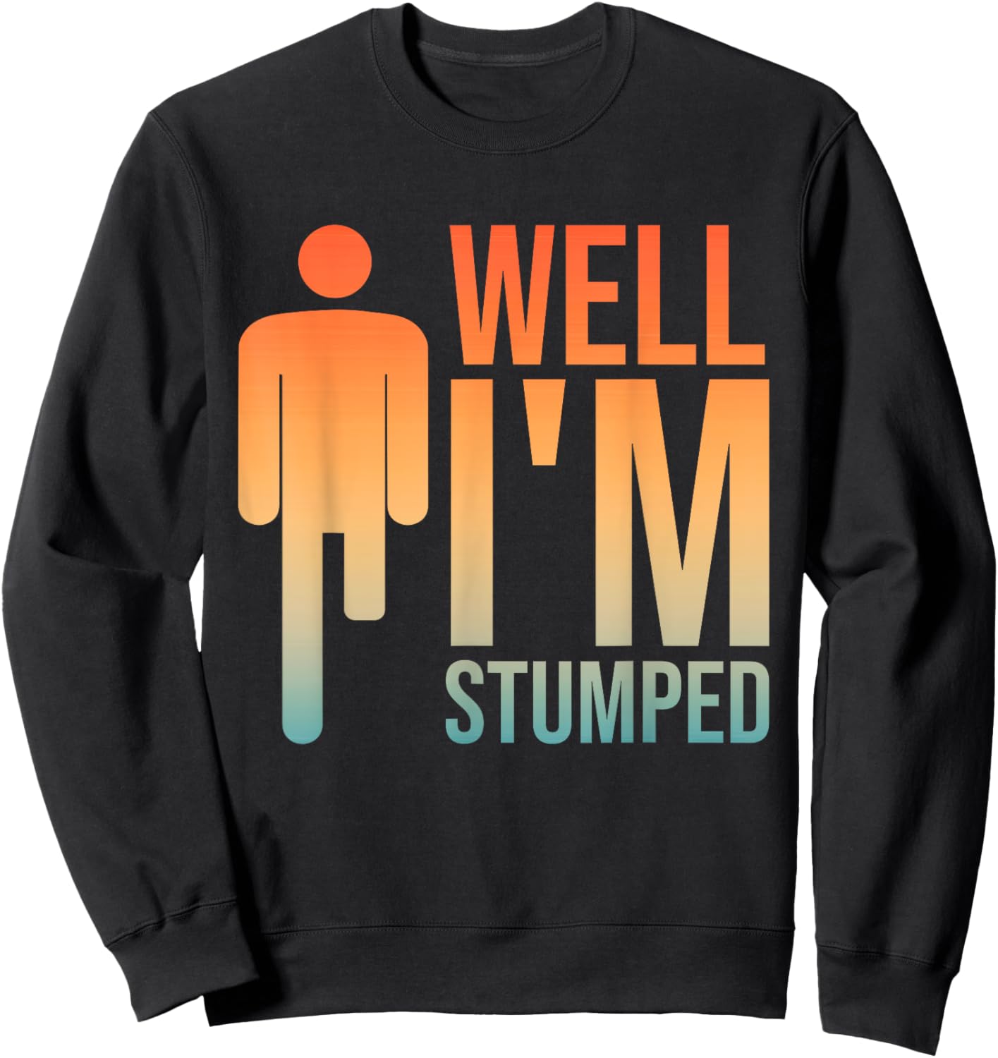 Funny Amputee Design Women Prosthetic Leg Amputation Sweatshirt - Sweatshirt | Black
