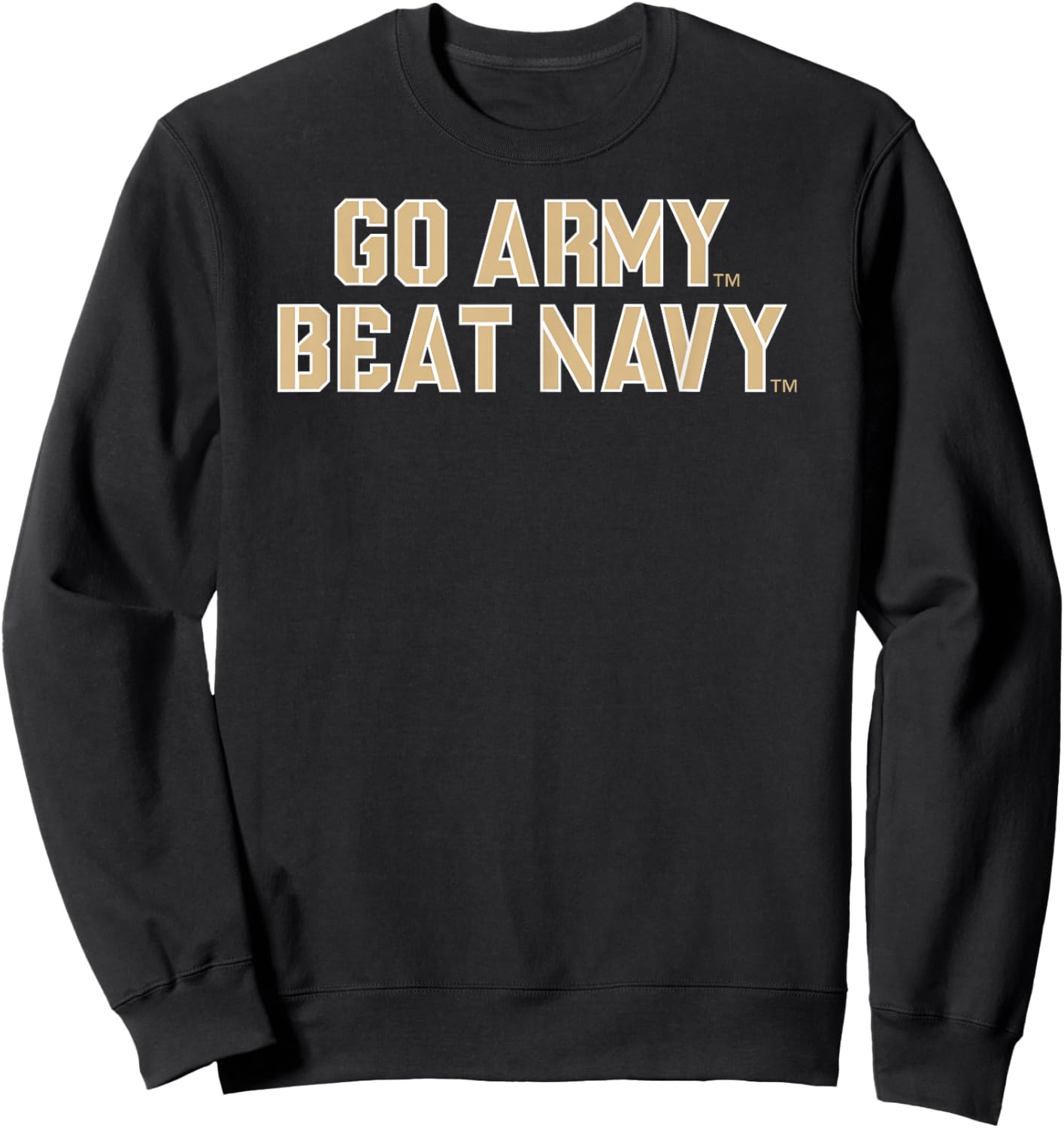 Army Black Knights Go Army Beat Navy Officially Licensed Sweatshirt - Sweatshirt | Black