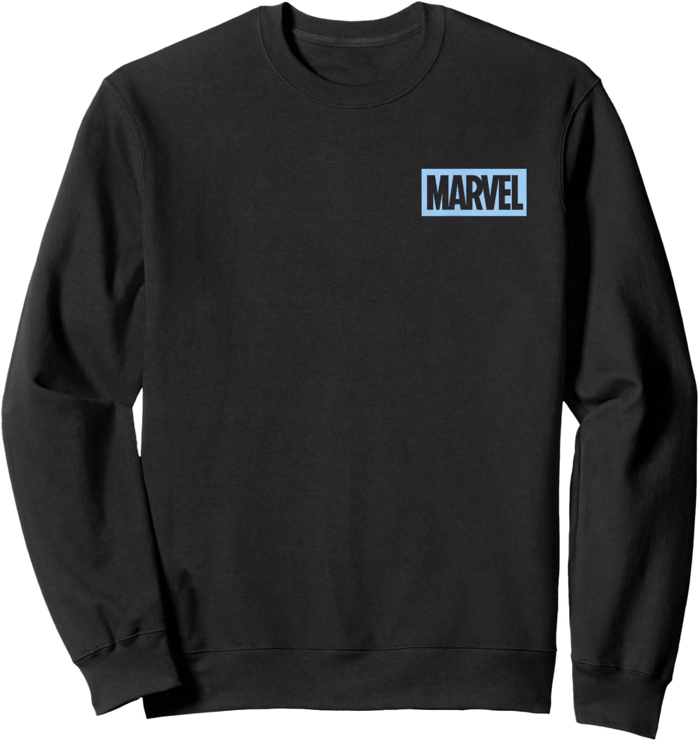 X-Men - Iceman Name Stacked Oversized Sweatshirt - Sweatshirt | Black