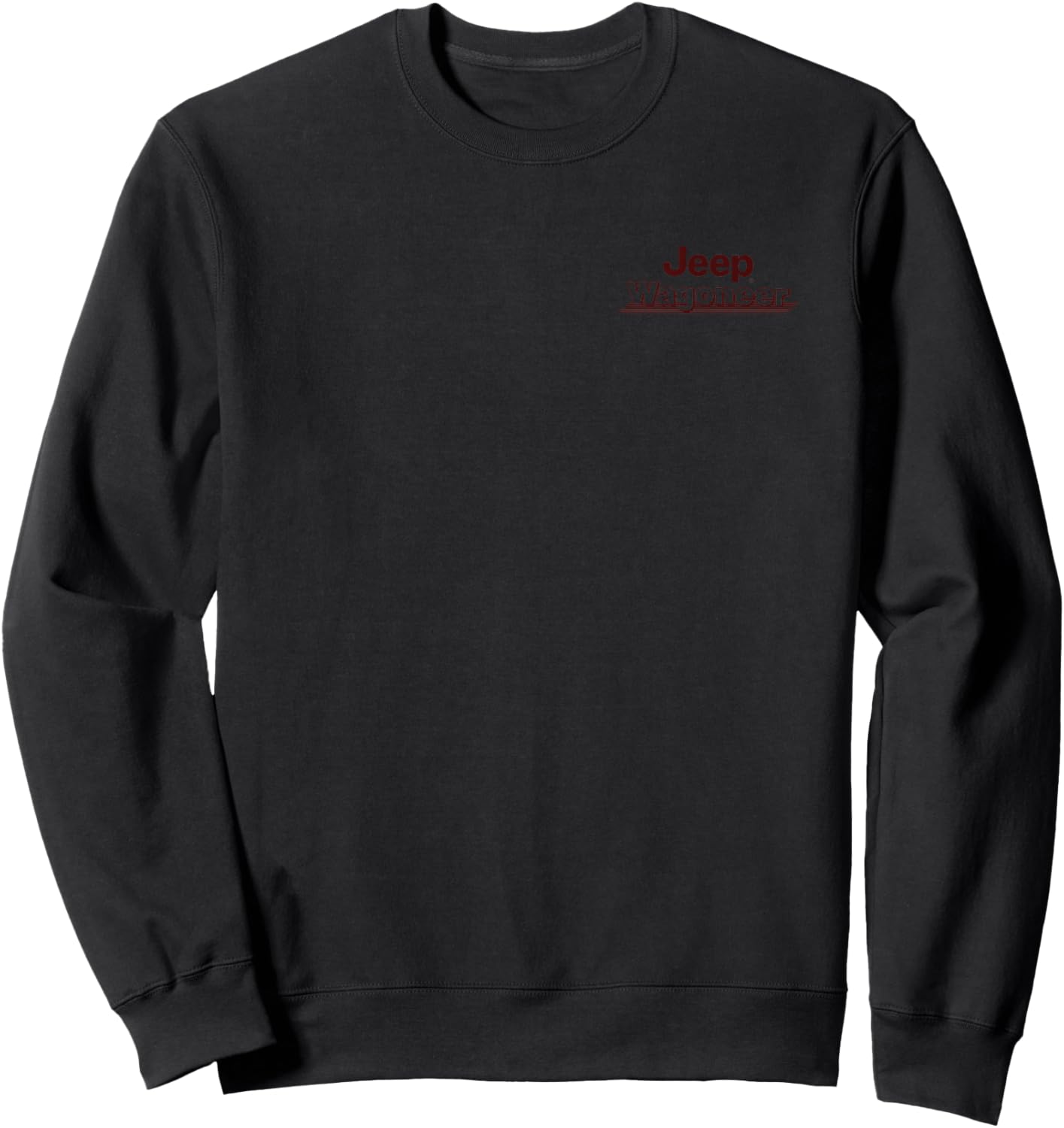 Jeep Wagoneer 4x4 Legend Cranberry - Officially Licensed Sweatshirt - Sweatshirt | Black