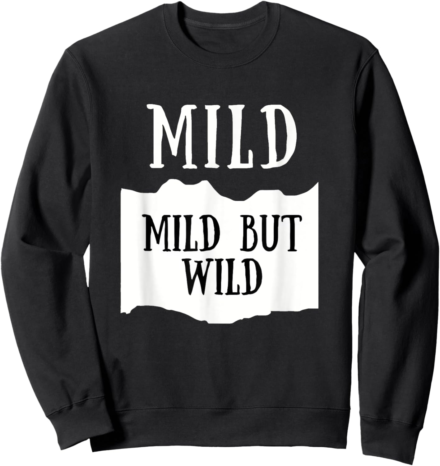 Taco Sauce Group Halloween MILD Costume Family Matching Sweatshirt - Sweatshirt | Black