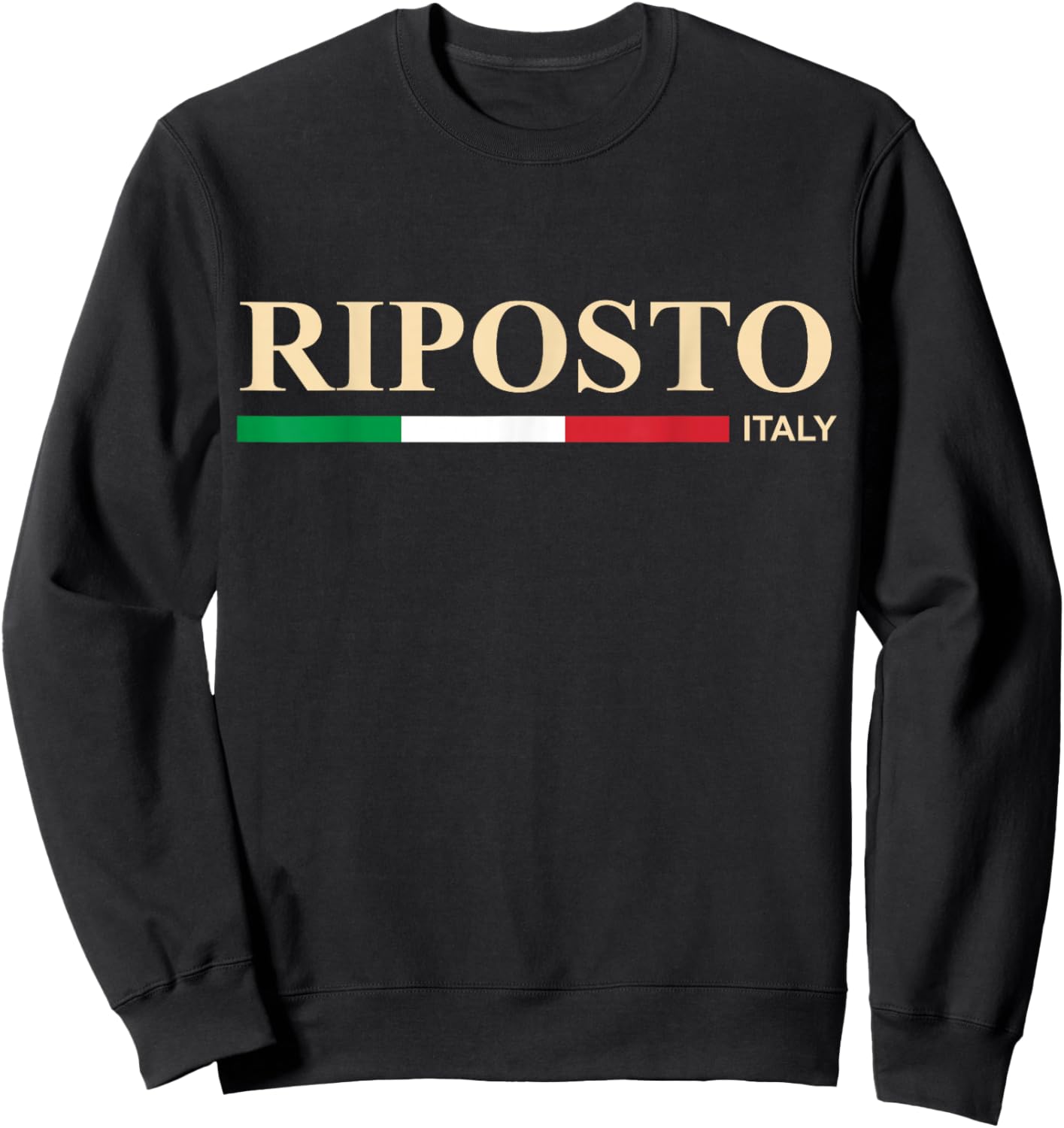 Riposto Italy Sweatshirt - Sweatshirt | Black