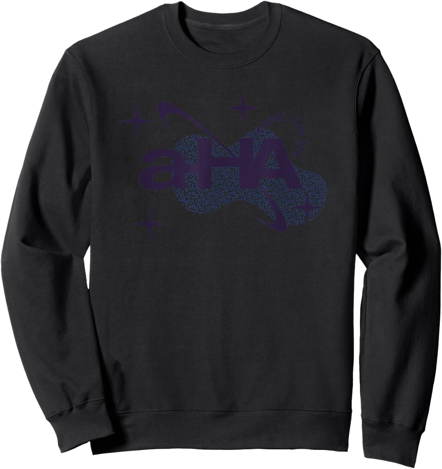 A-Ha Take On Me Stars Sweatshirt - Sweatshirt | Black