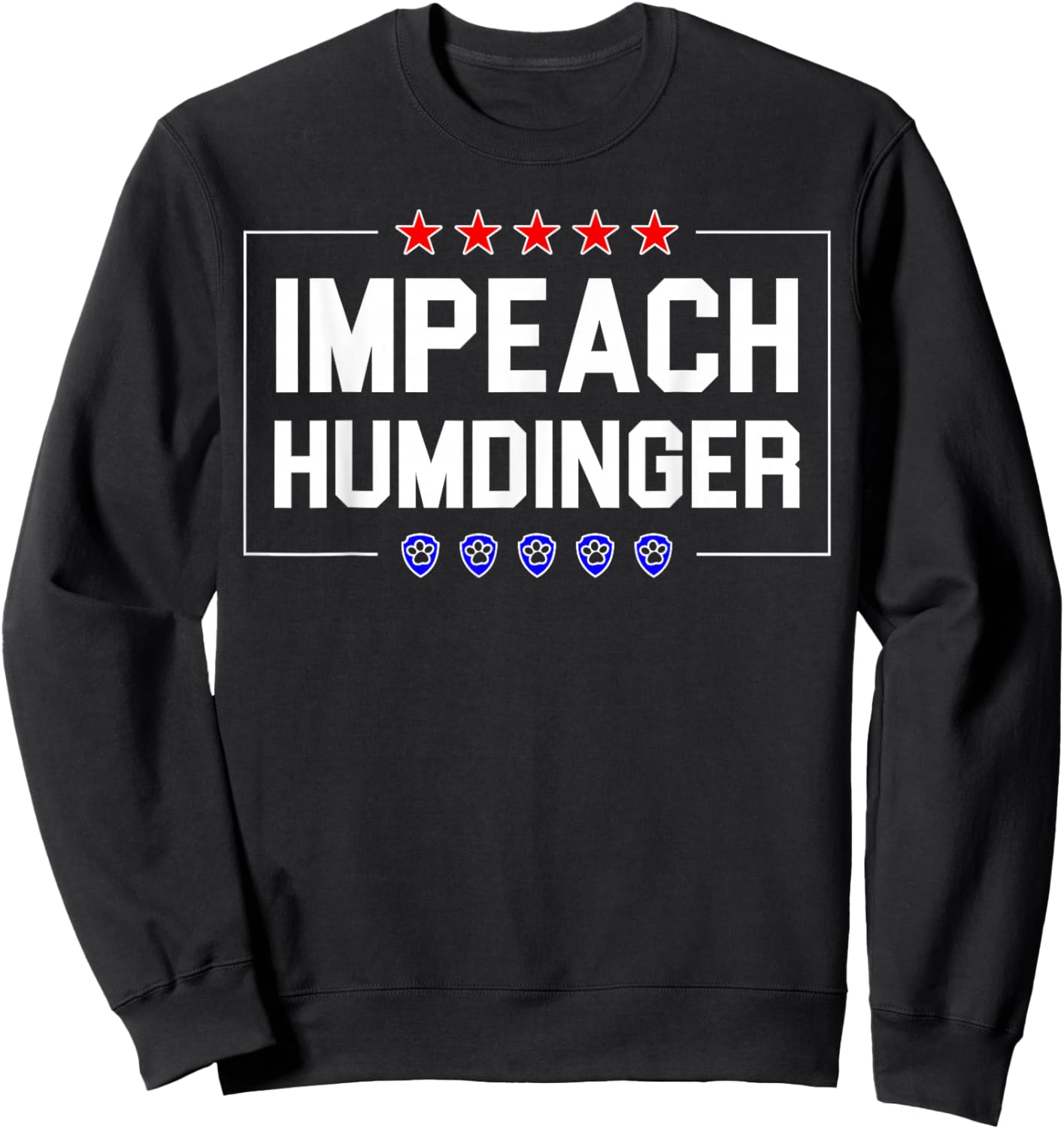 Impeach Humdinger Sweatshirt - Sweatshirt | Black