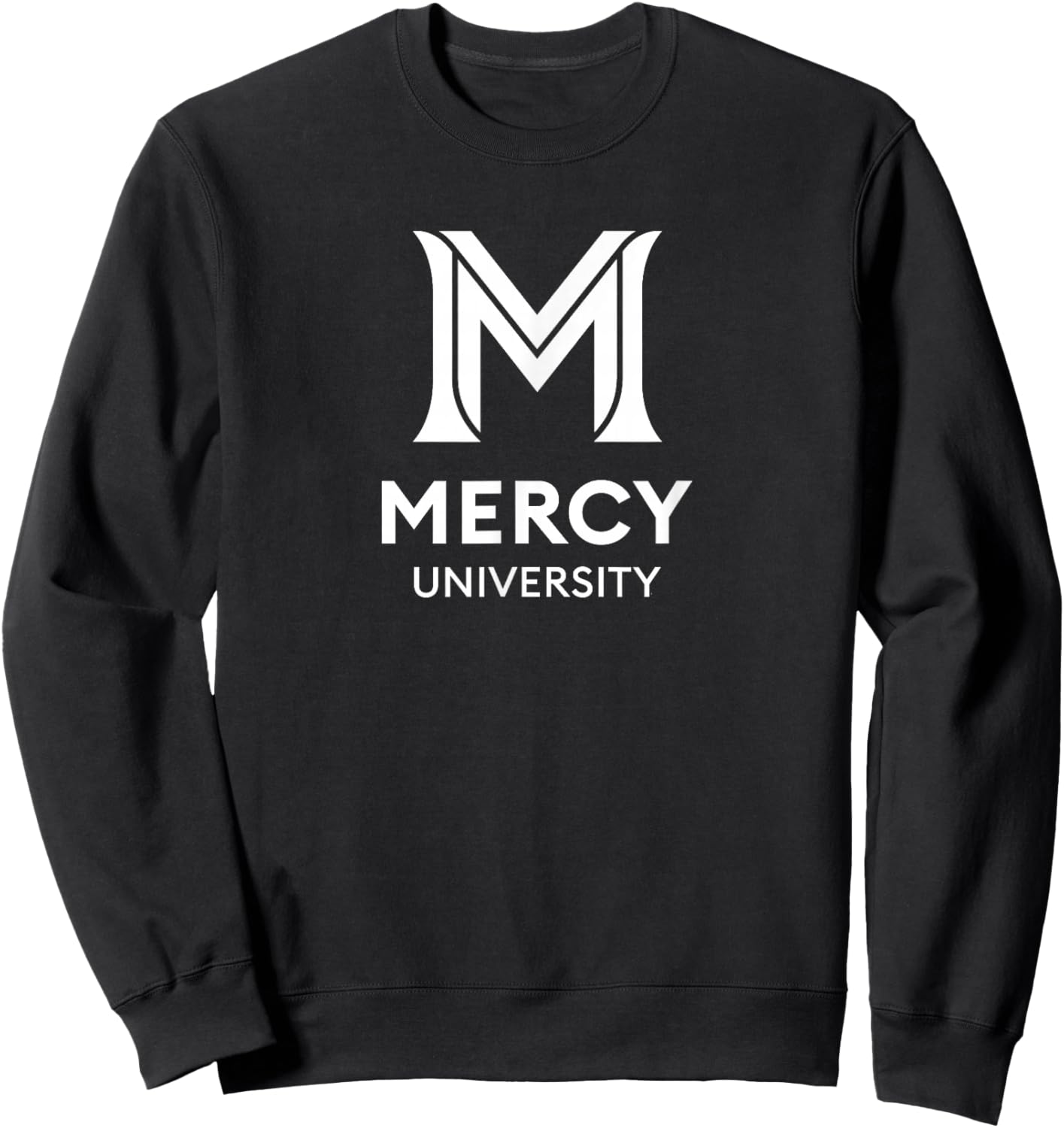 Mercy University Mavericks M Logo Sweatshirt - Sweatshirt | Black