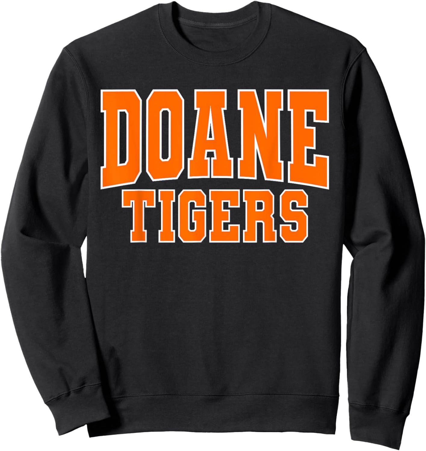 Doane University Tigers Apparel Sports Fan Sweatshirt - Sweatshirt | Black