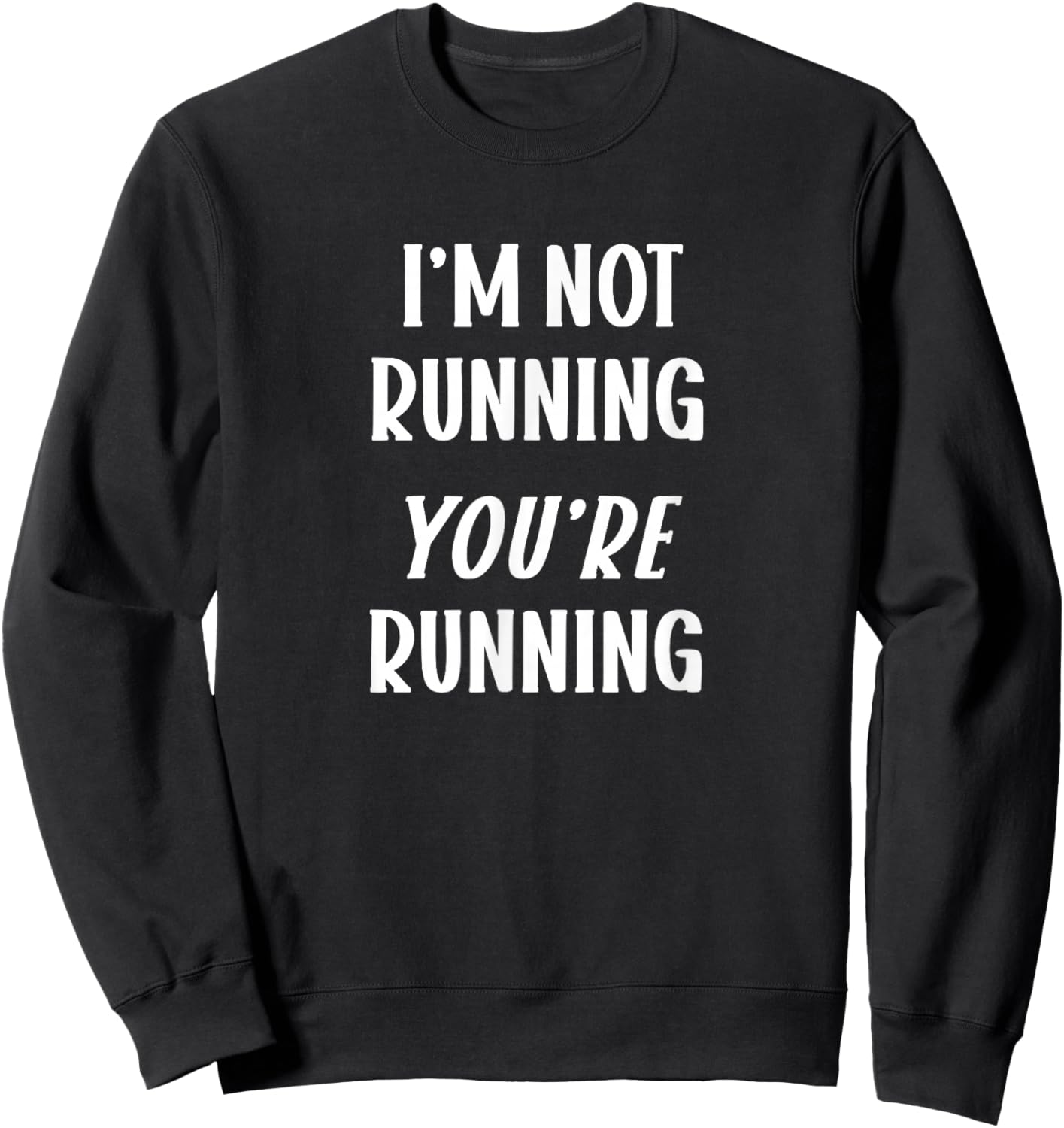Funny Marathon Spectator Saying Runner Support Cheering Crew Sweatshirt - Sweatshirt | Black