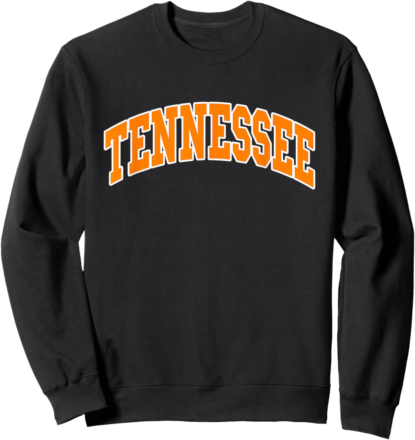 Graphic Crew Inc. TENNESSEE - Throwback Design - Classic , Small, Black Sweatshirt - Sweatshirt | Black