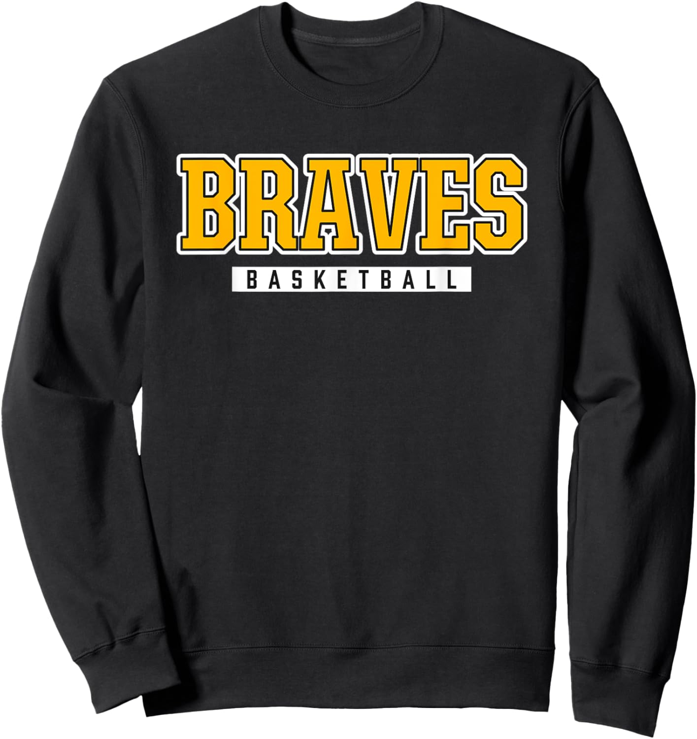 Braves Basketball Iroquois High School Sweatshirt - Sweatshirt | Black