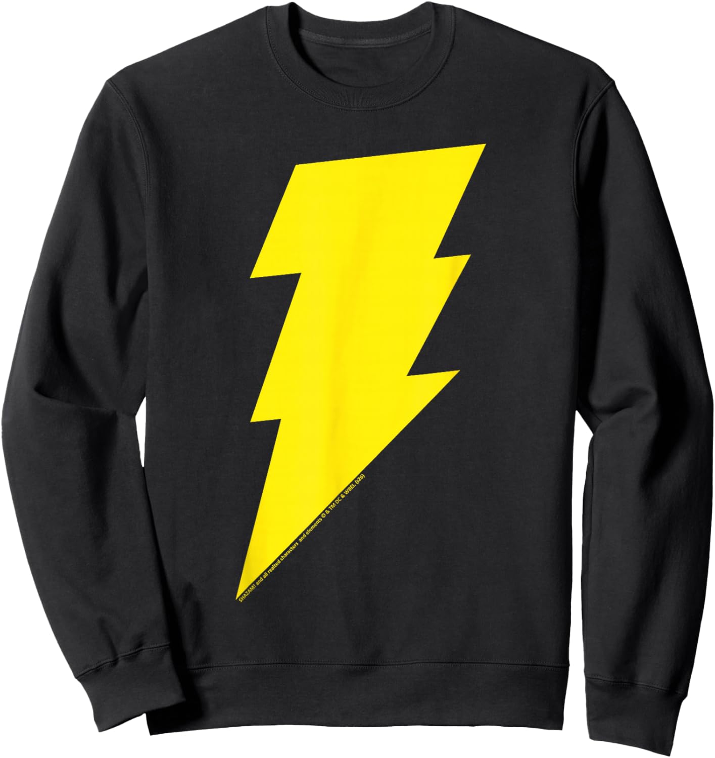 Graphique éclair Jaune Vif Sweatshirt - Sweatshirt | Black