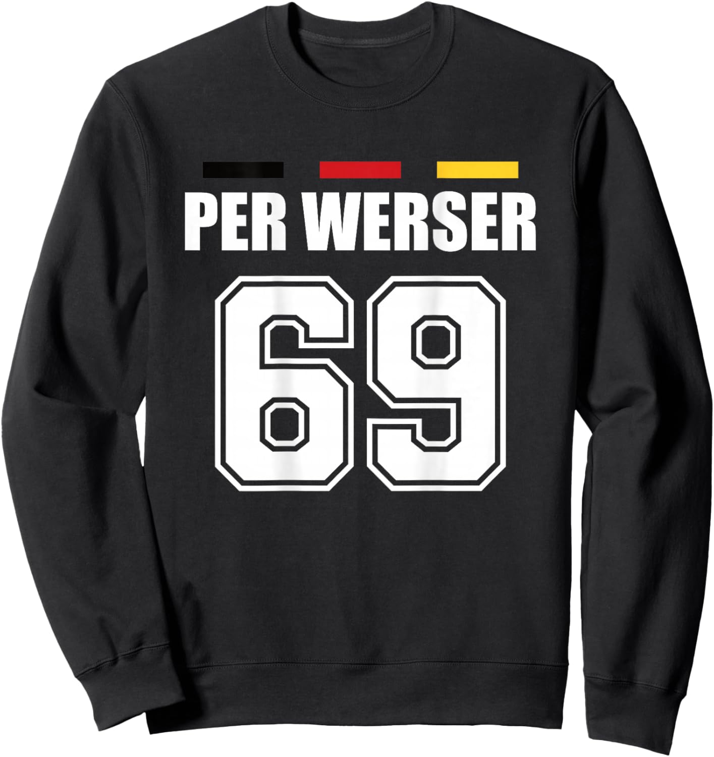 Lustige Namen Deutschland Trikot für Mallorca und die Party Sweatshirt - Sweatshirt | Black