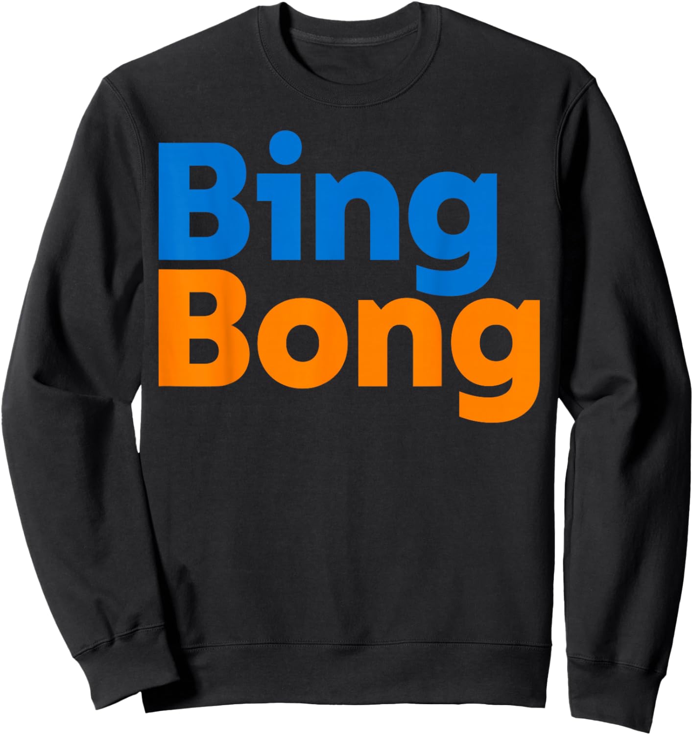 Bing Bong Rally NYC Subway New York City Funny Sweatshirt - Sweatshirt | Black