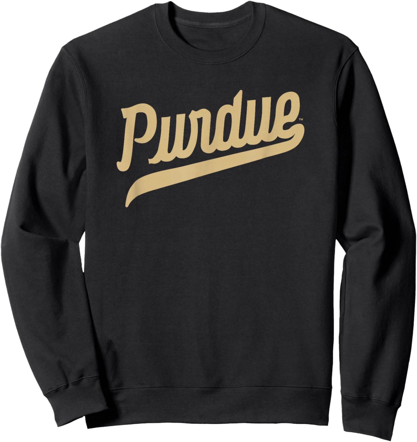 Purdue University Boilermakers Script Sweatshirt - Sweatshirt | Black
