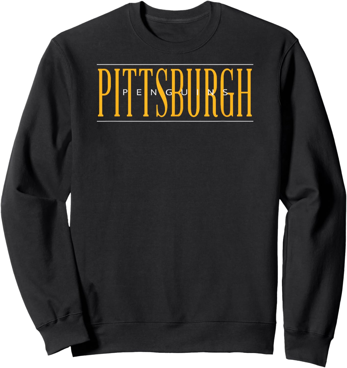 Pittsburgh Penguins Classic Black NHL Officially Licensed Sweatshirt - Sweatshirt | Black