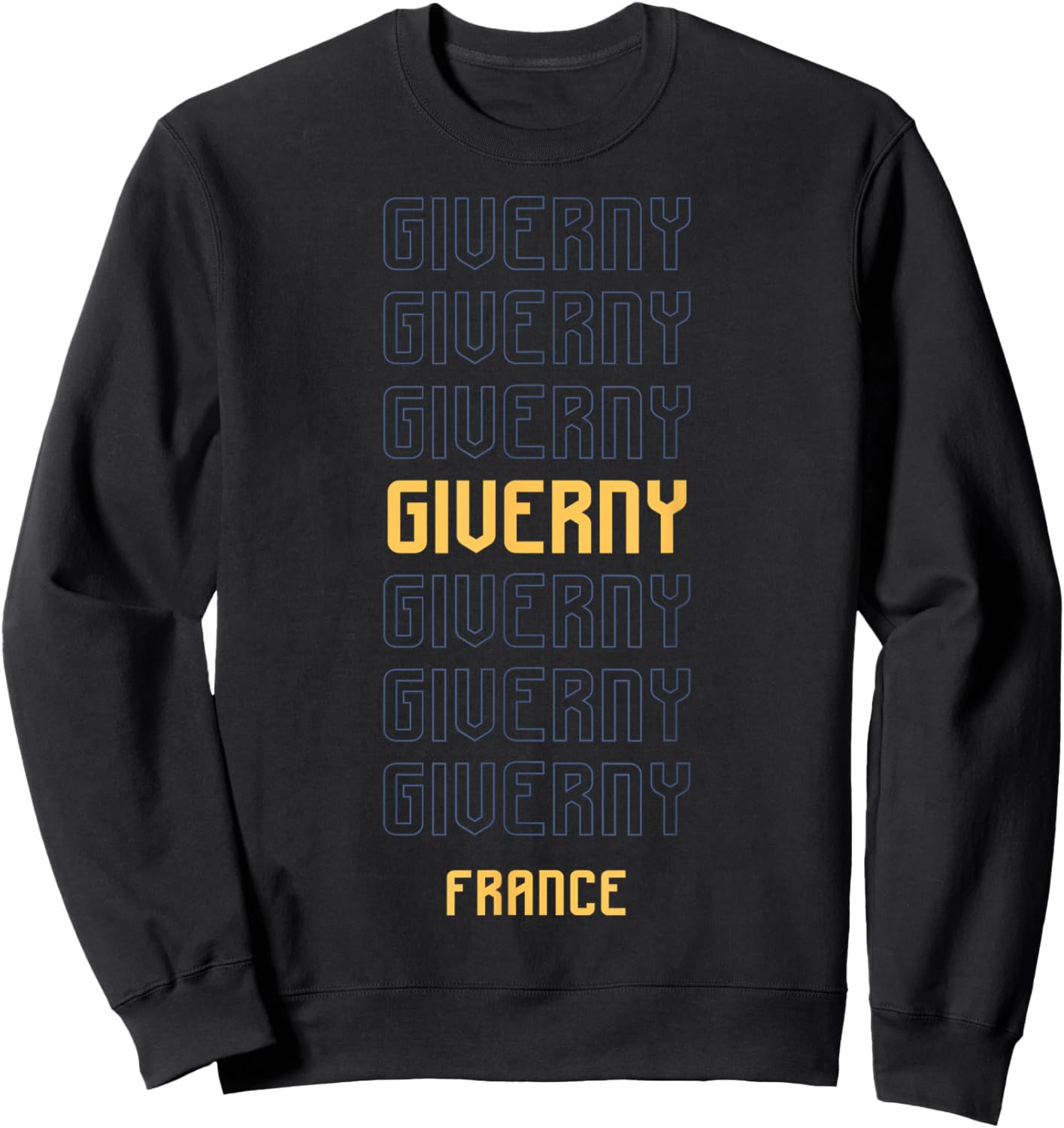 Giverny France Sweatshirt - Sweatshirt | Black
