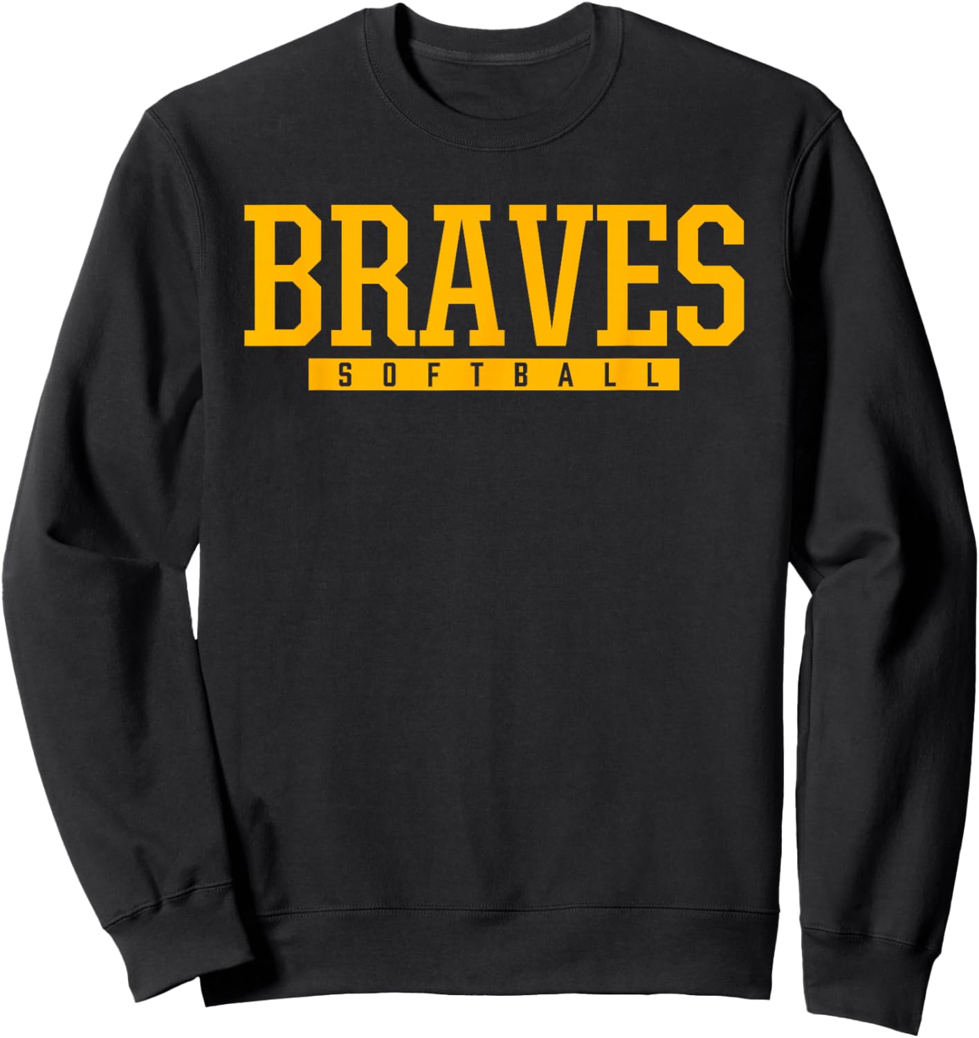 Olentangy Braves Softball HS Sweatshirt - Sweatshirt | Black