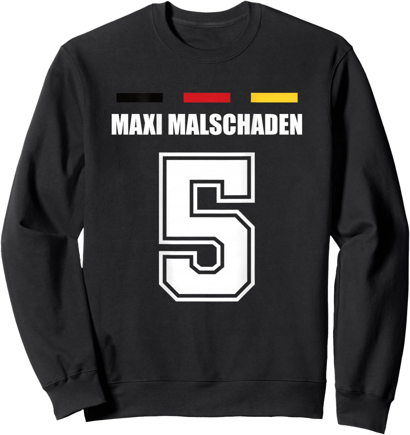 Lustige Namen Deutschland Trikot für Mallorca und die Party Sweatshirt - Sweatshirt | Black
