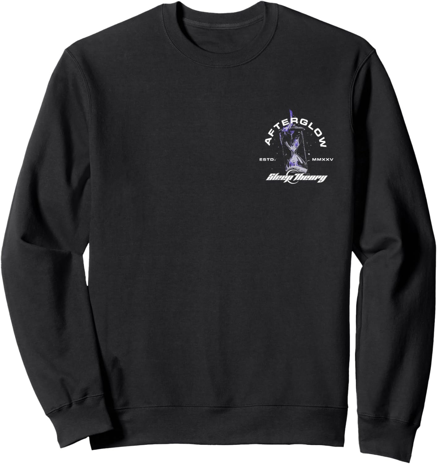 Sleep Theory – Offizieller Merchandise-Artikel – Afterglow Sanduhr Sweatshirt - Sweatshirt | Black