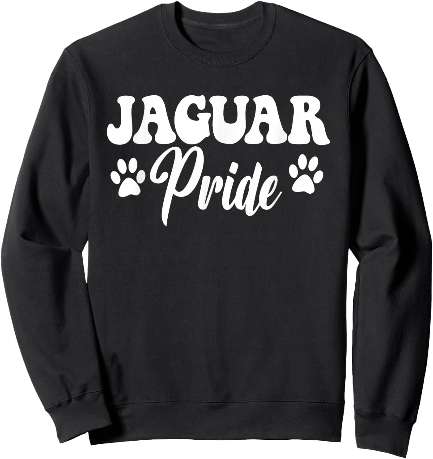 Jaguar Pride High School Jaguars Sports Team Jaguars Sweatshirt - Sweatshirt | Black