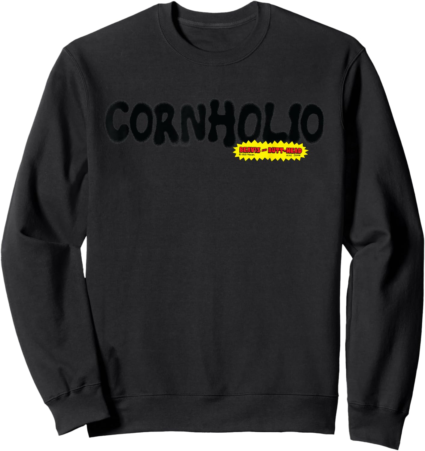Beavis & Butt-Head Cornholio Graffiti Sweatshirt - Sweatshirt | Black