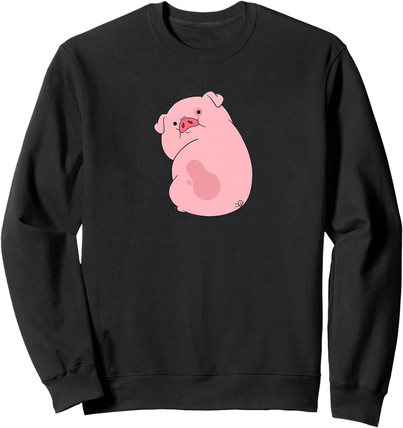 Disney Channel Gravity Falls Waddles the Pig Premium Sweatshirt - Sweatshirt | Black