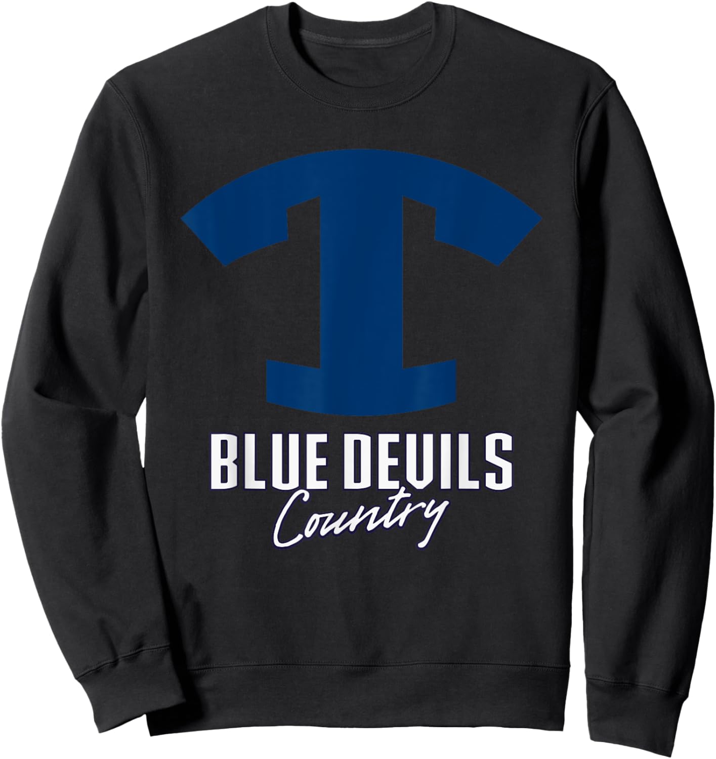 Tift County Blue Devils Logo Country HS Sweatshirt - Sweatshirt | Black