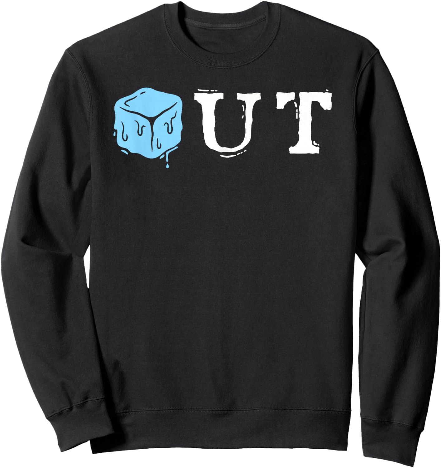 Idée de Panneau de Protestation Simple Ice Out Sweatshirt - Sweatshirt | Black