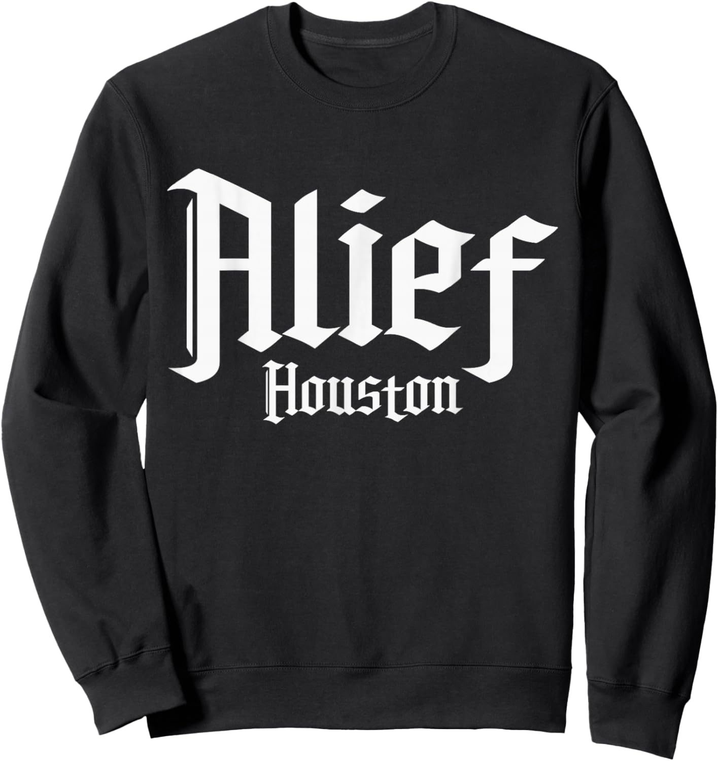 Alief Houston Sweatshirt - Sweatshirt | Black