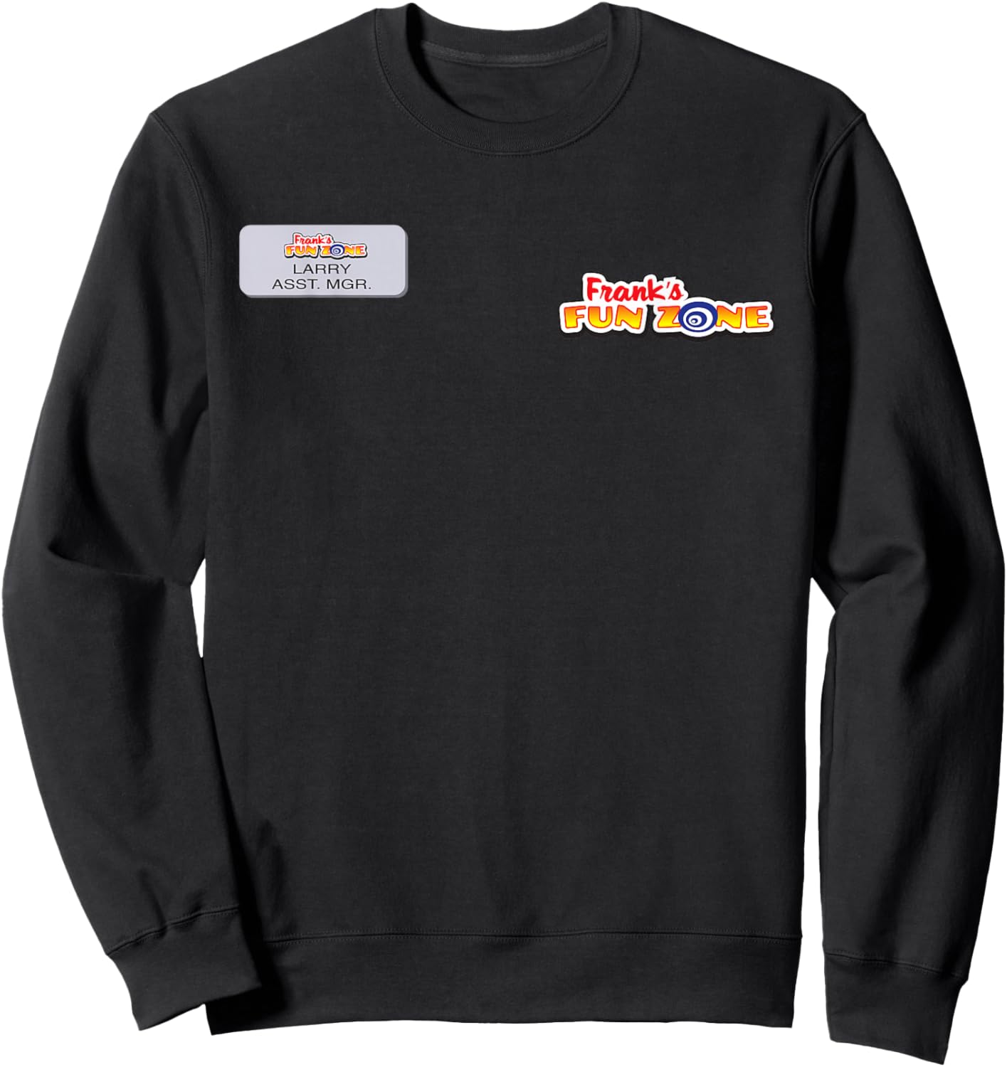 Brooklyn Nine-Nine Frank’s Fun Zone Larry Asst Manager Sweatshirt - Sweatshirt | Black
