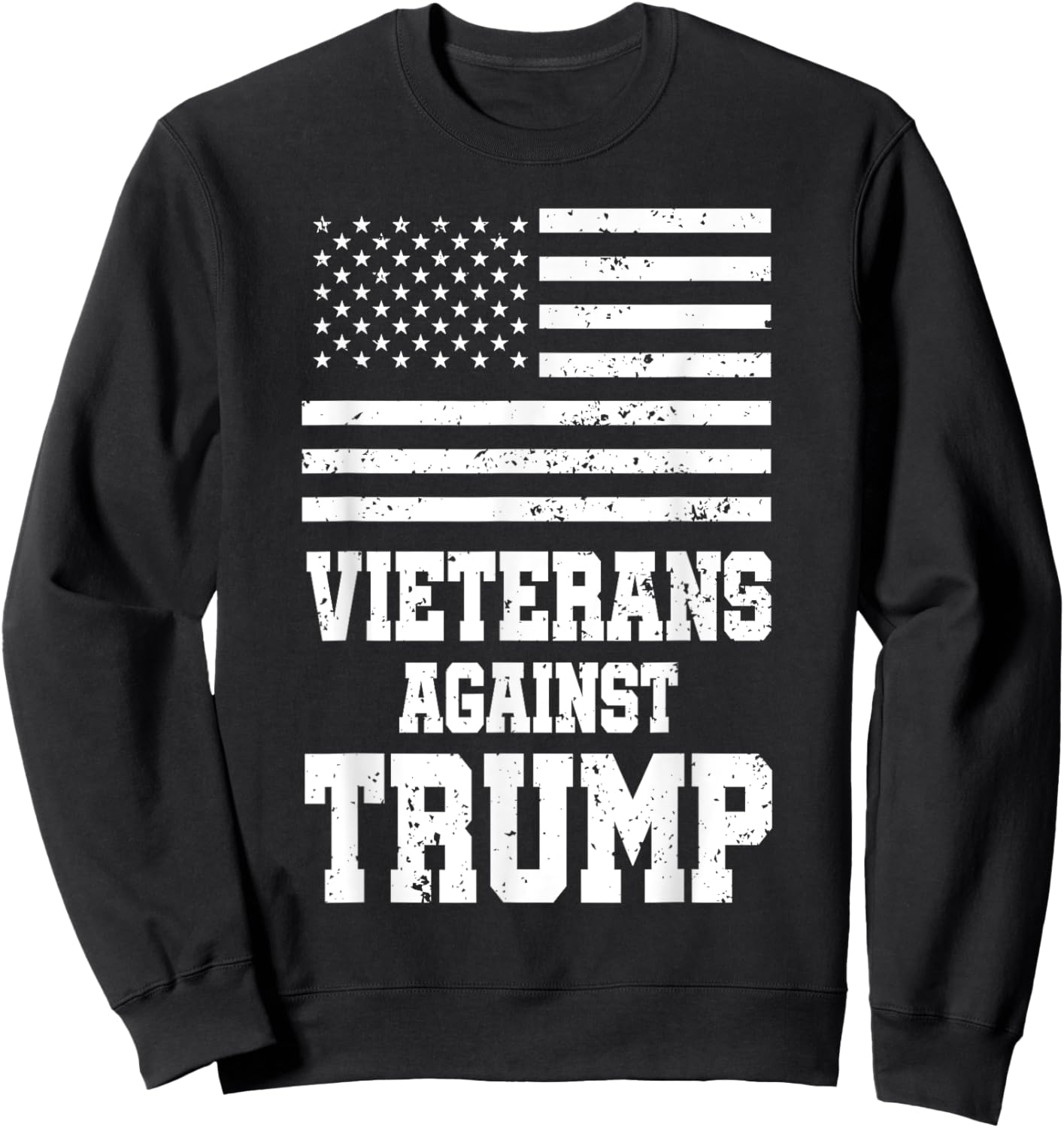 Veterans Against Trump Sweatshirt - Sweatshirt | Black