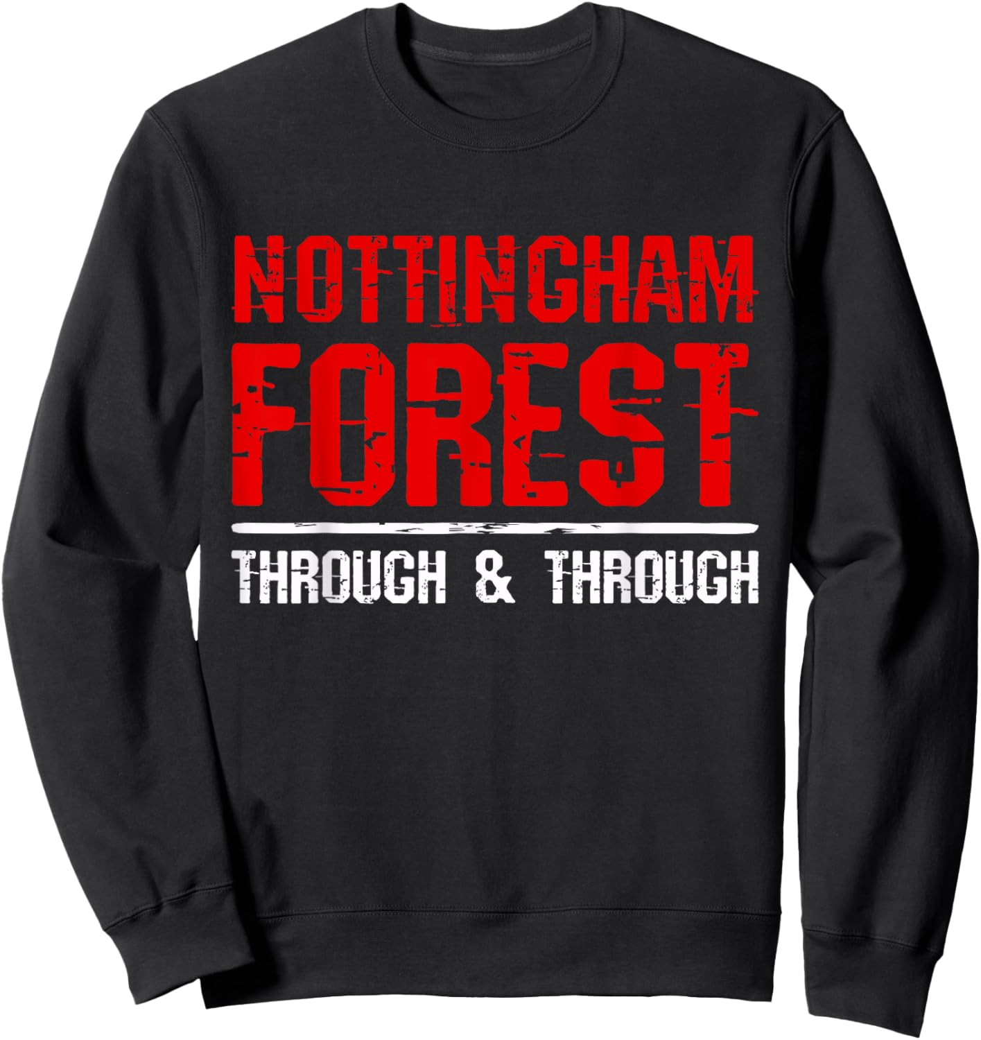 Nottingham Forest Football Fan Sweatshirt - Sweatshirt | Black