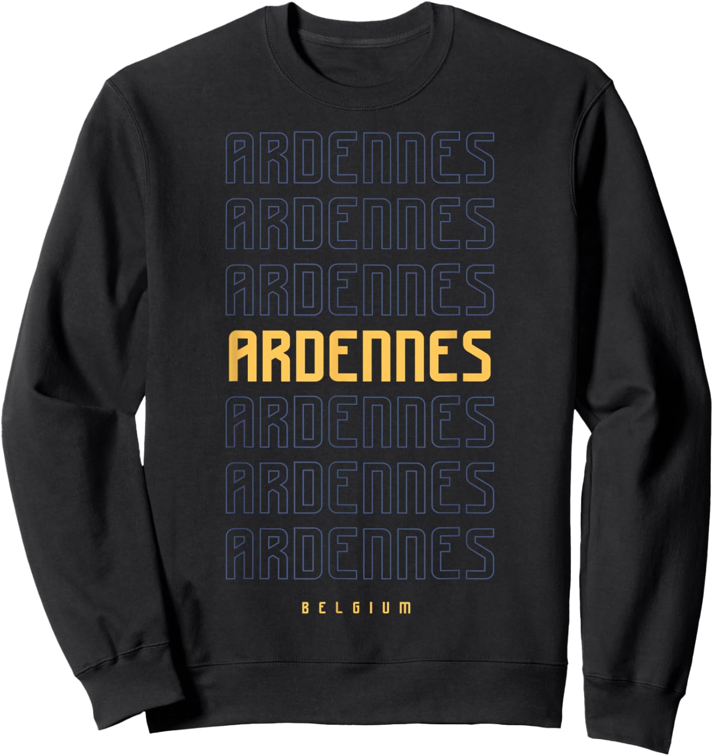Ardennes Belgium Sweatshirt - Sweatshirt | Black