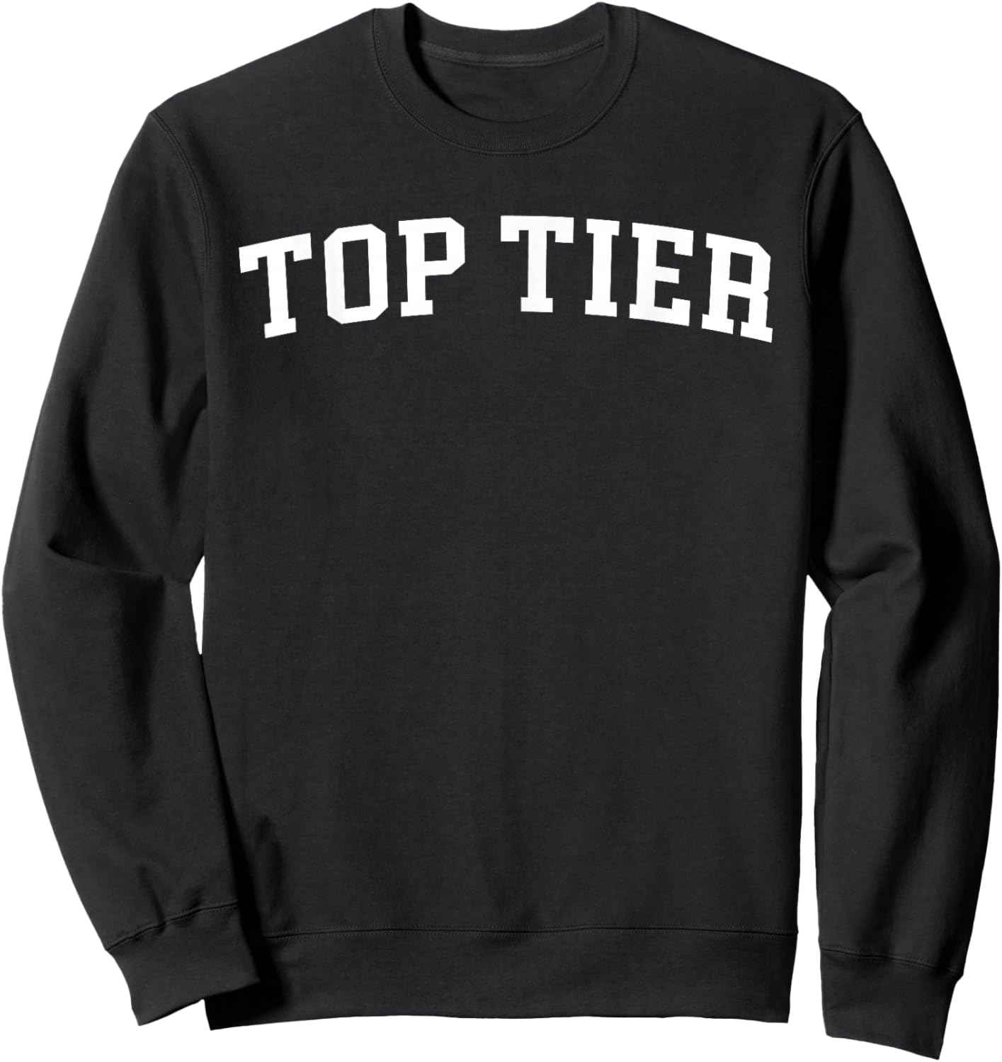 Top Tier Sweatshirt - Sweatshirt | Black