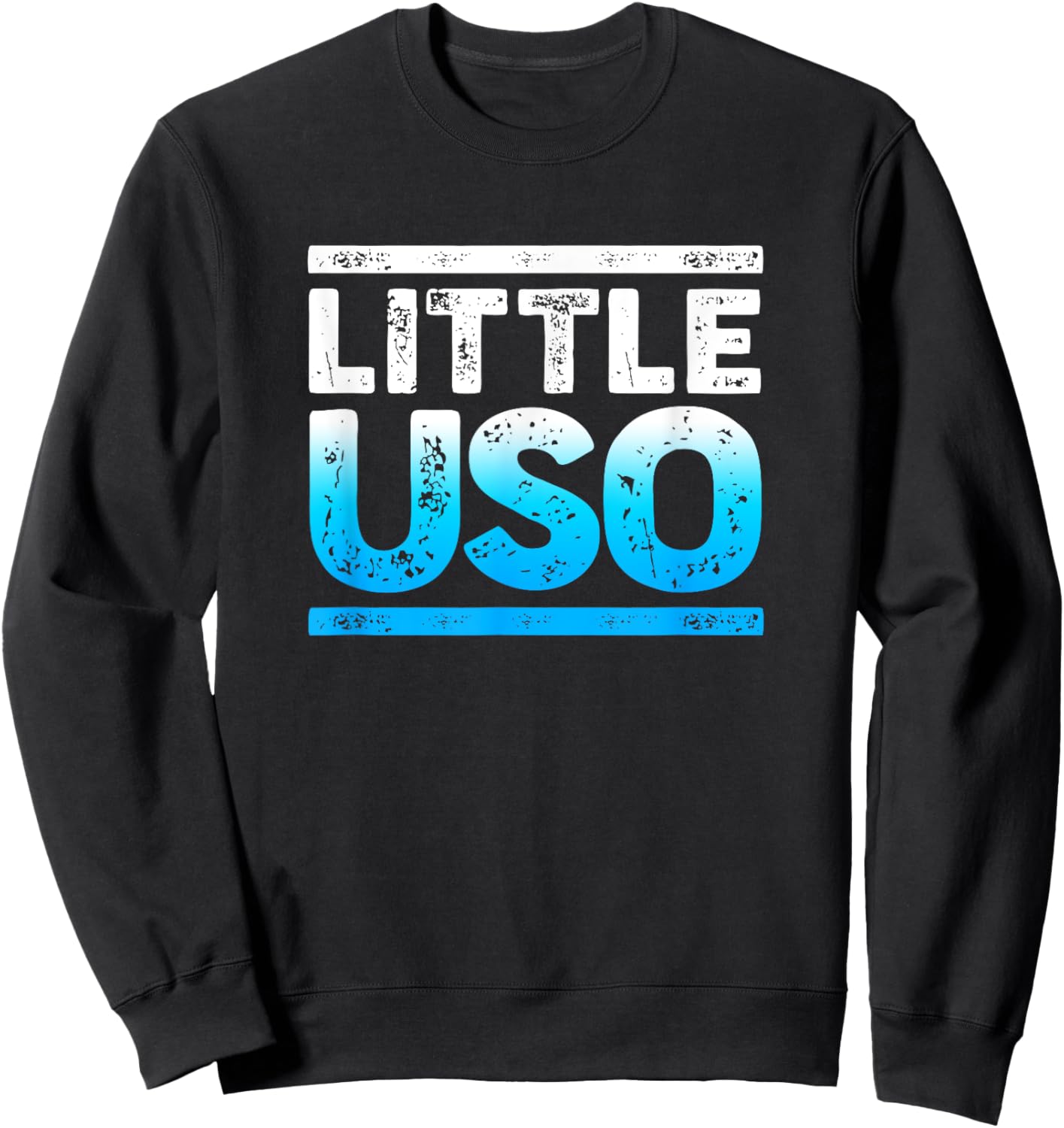 Funny American Samoan Pride Little Uso Samoa Sweatshirt - Sweatshirt | Black