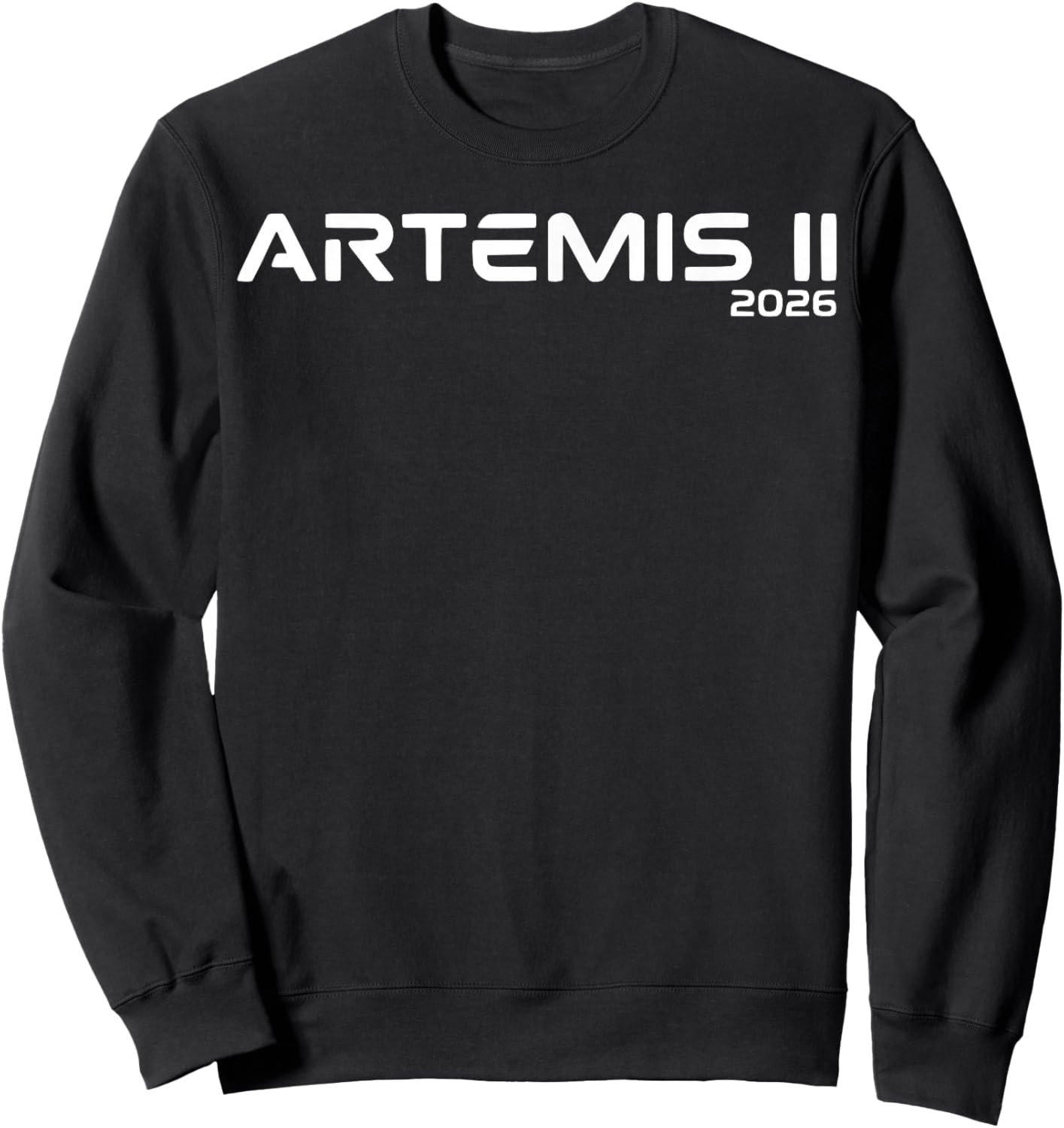Artemis II Launch Back to the Moon 2026 Sweatshirt - Sweatshirt | Black