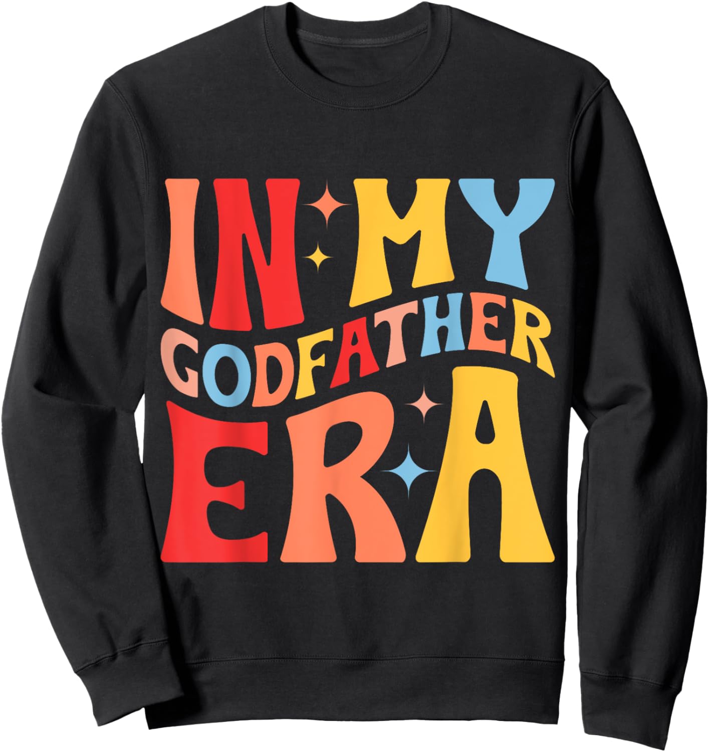 In My Godfather Era Sweatshirt - Sweatshirt | Black