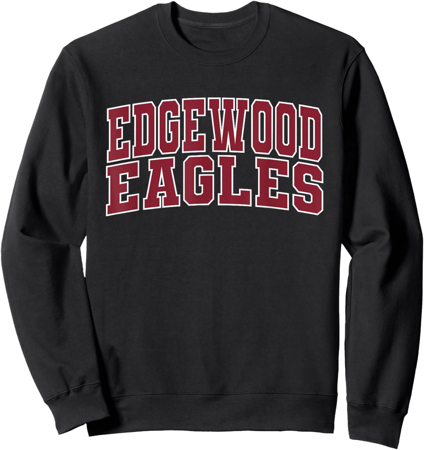 Edgewood College Eagles Apparel Sports Fan Sweatshirt - Sweatshirt | Black