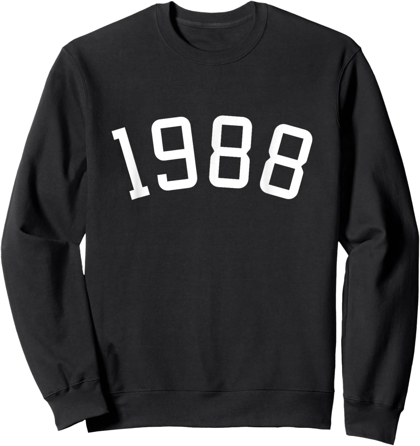 Vintage 1988 Birthday Men Women Born 1988 Sweatshirt - Sweatshirt | Black