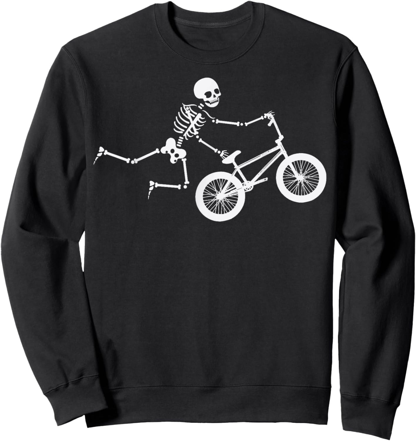 BMX Art Women Toddler Boys Off Road BMX Riding BMX Sweatshirt - Sweatshirt | Black