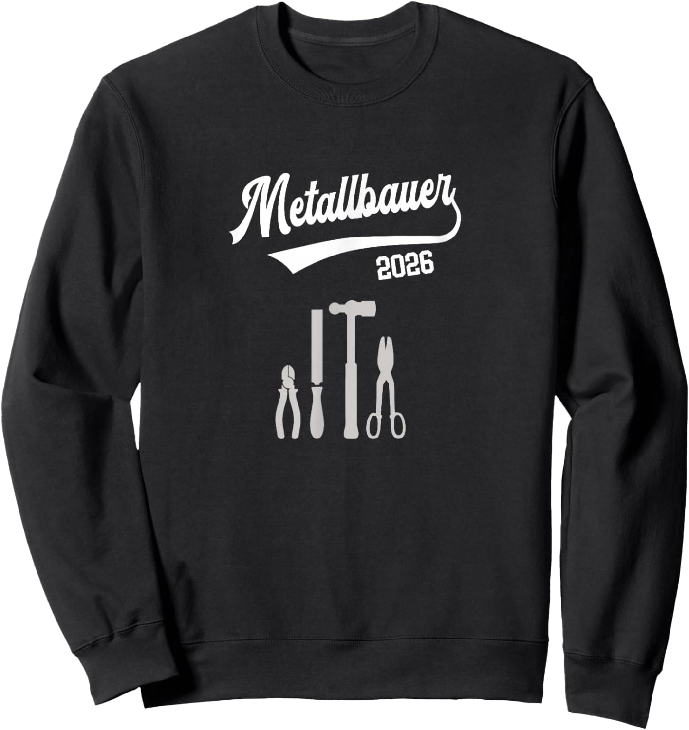 Metallbauer 2026 Exam Passed Training Sweatshirt - Sweatshirt | Black