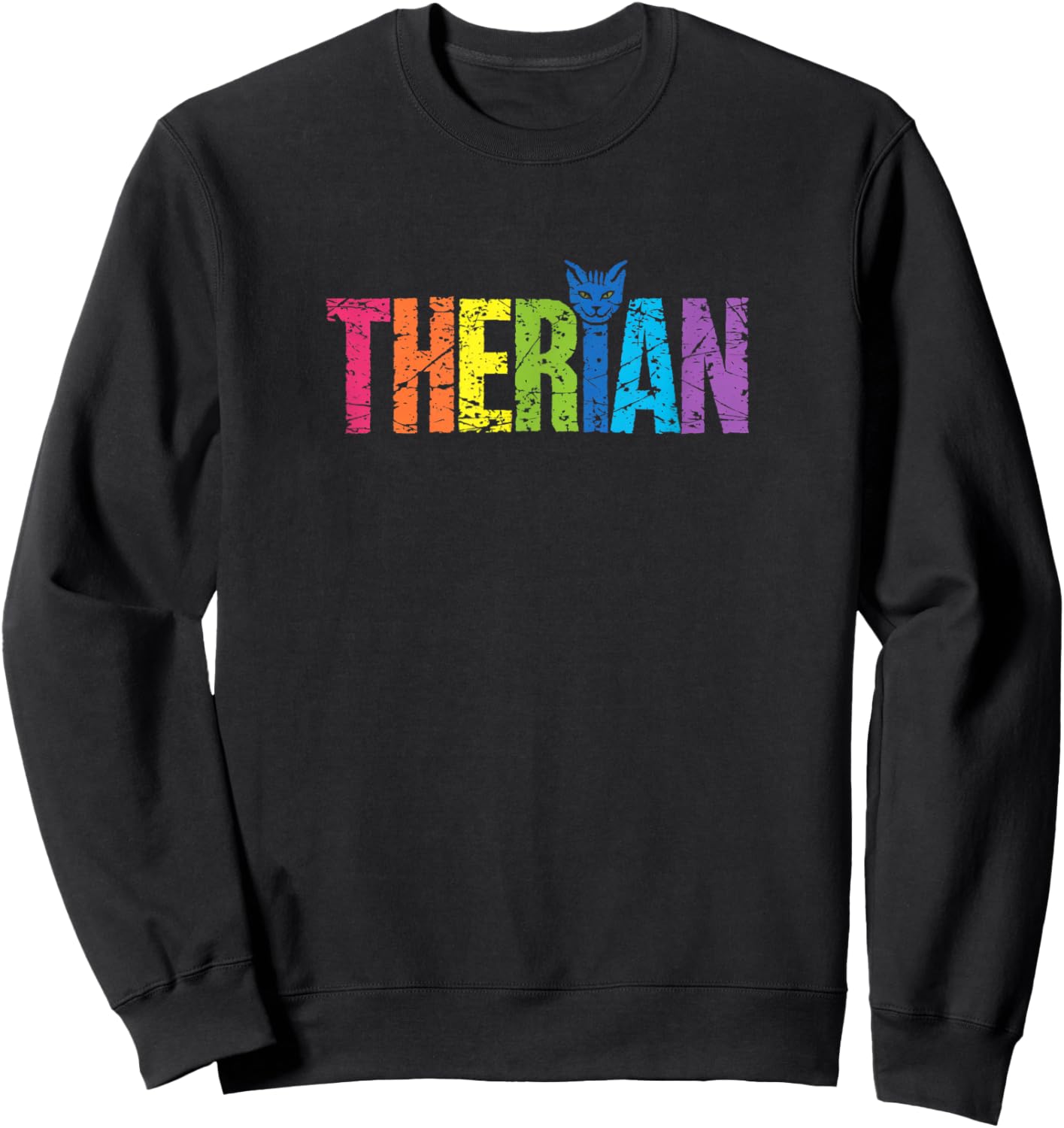 Therian Mask Sweatshirt - Sweatshirt | Black