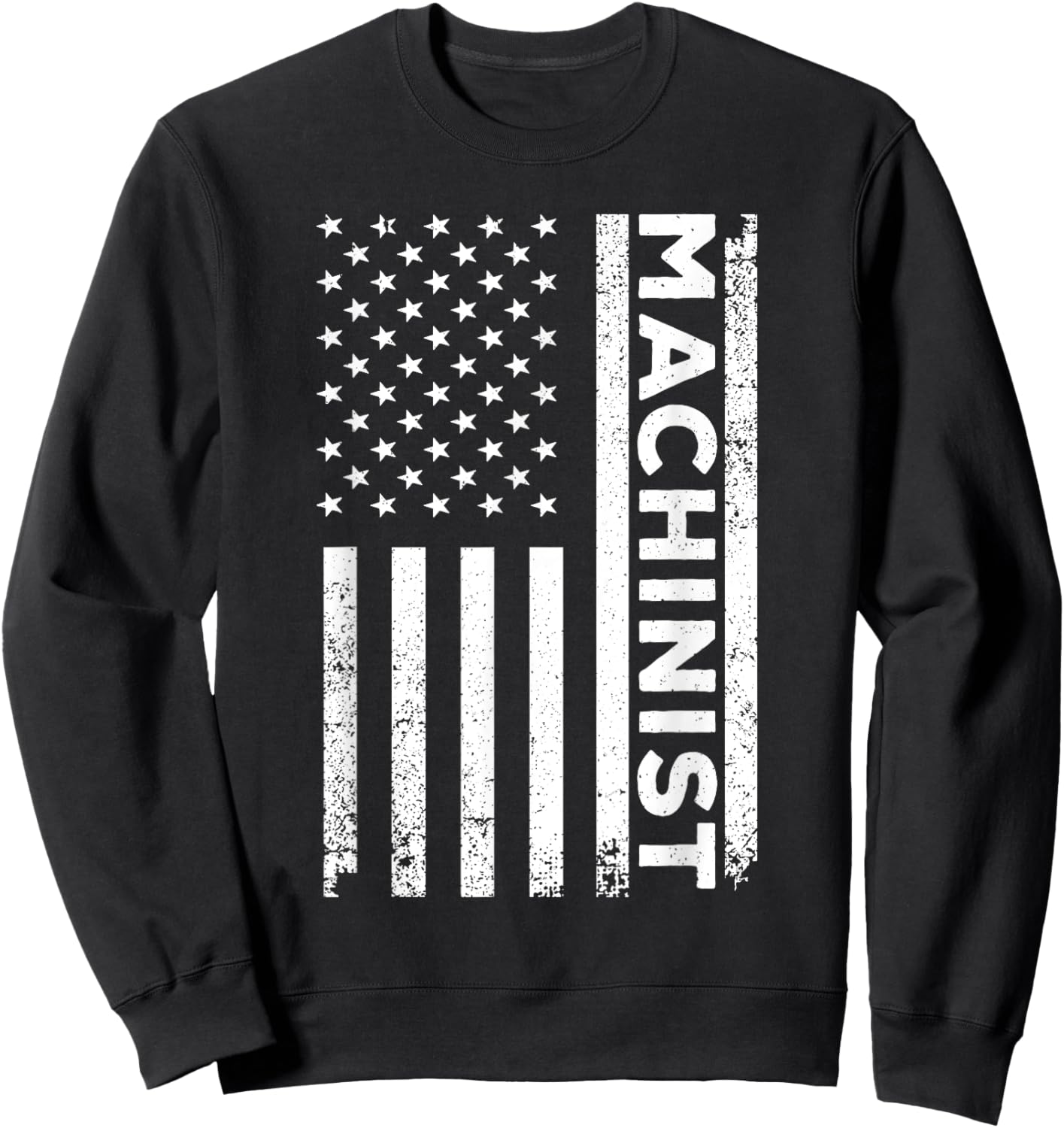 Machinist Art Dad Machine Operator CNC Machinist Sweatshirt - Sweatshirt | Black