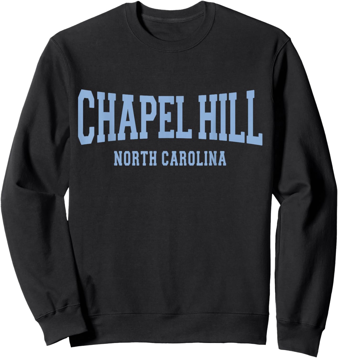 Vintage Chapel Hill North Carolina - NC Throwback - Classic Sweatshirt - Sweatshirt | Black